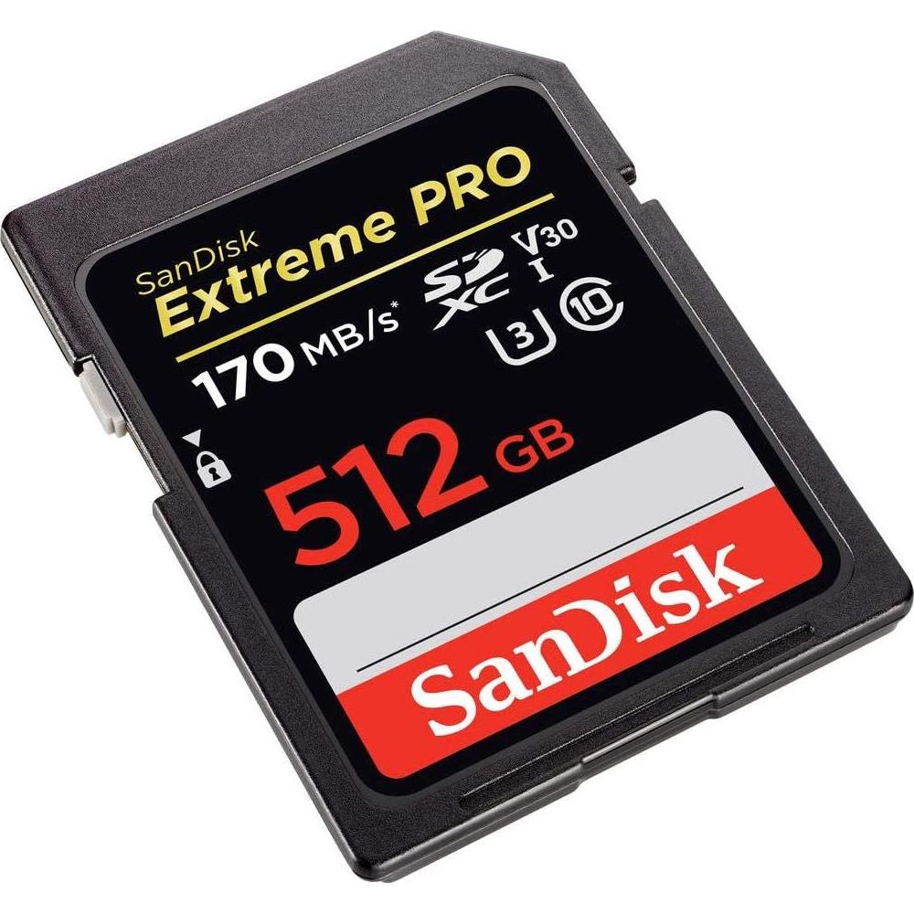 Tarjeta de Memoria SanDisk 512GB Extreme PRO UHS-I SDXC