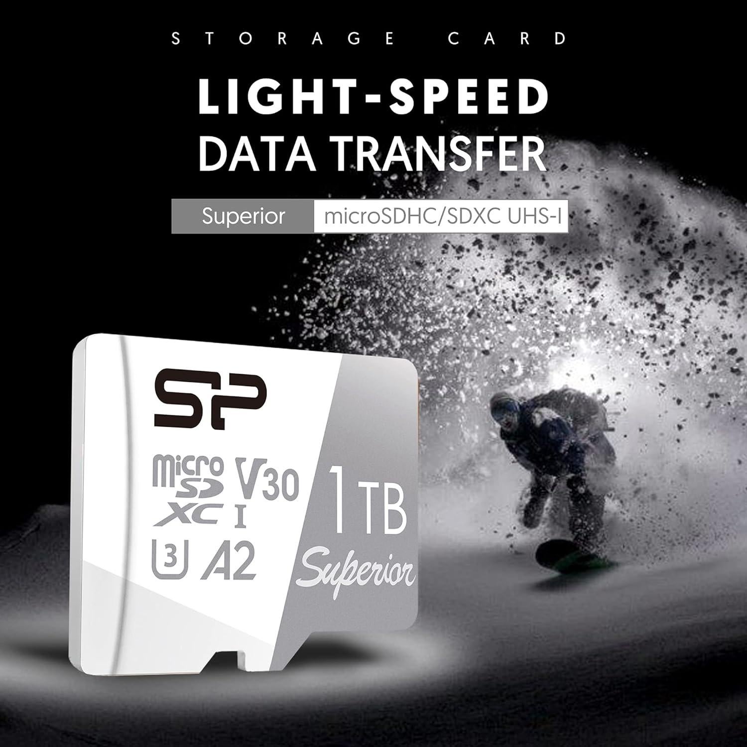 Tarjeta MicroSDXC 1TB Silicon Power Superior UHS-I A2 4K