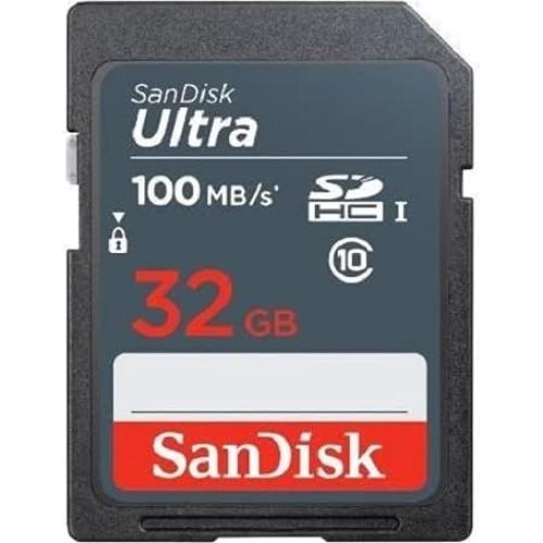 Paquete 5 Tarjetas SanDisk 32GB Ultra SDHC UHS-I Clase 10