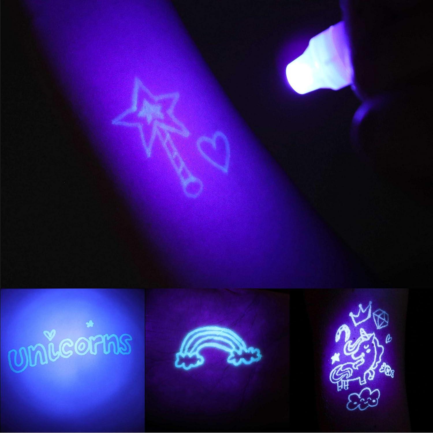 BONNYCO Paquete 16 Bolígrafos Tinta Invisible Unicornio