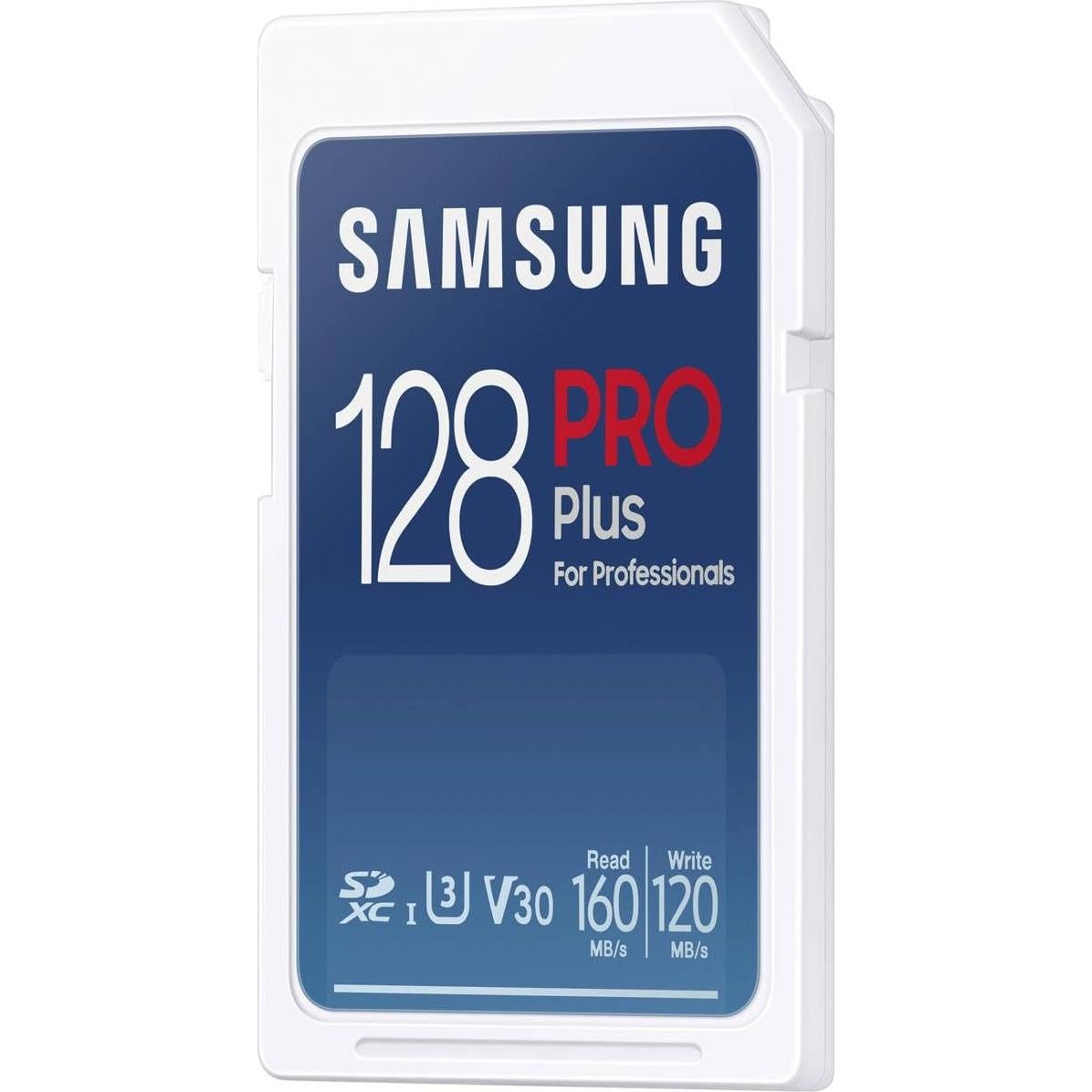 Tarjeta de Memoria SDXC Samsung PRO Plus 128GB 180MB/s UHS-I