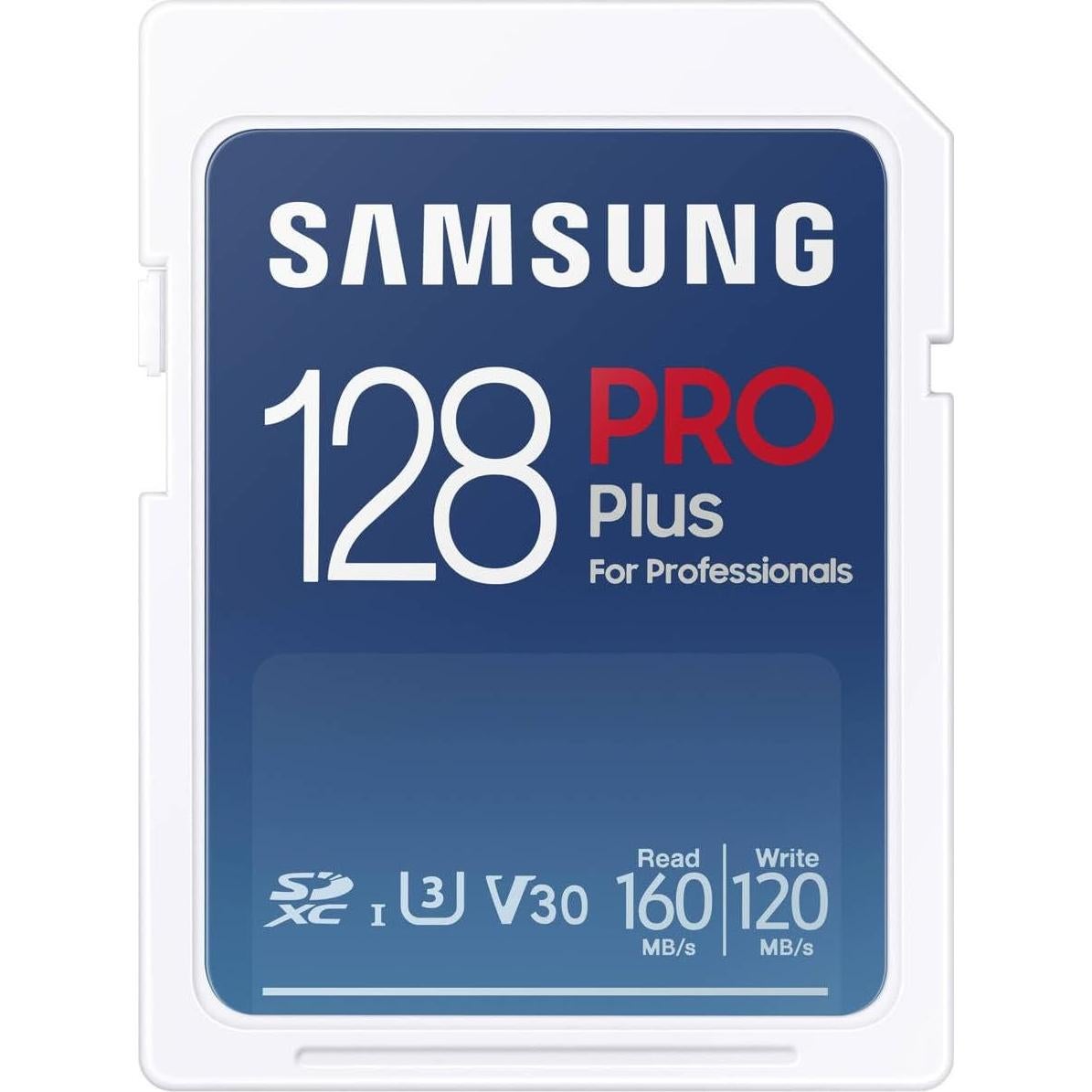 Tarjeta de Memoria SDXC Samsung PRO Plus 128GB 180MB/s UHS-I