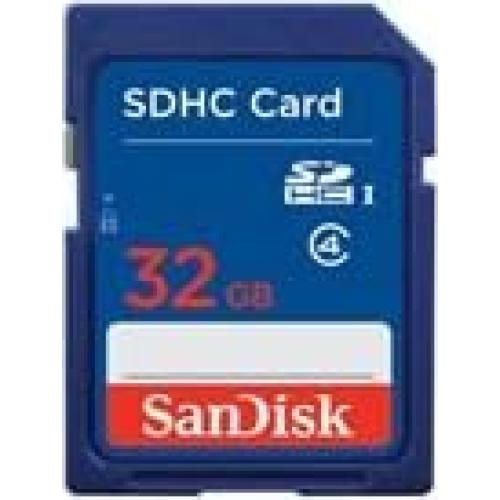 Tarjeta de Memoria SanDisk 32GB SDHC Clase 4 - SDSDB-032G