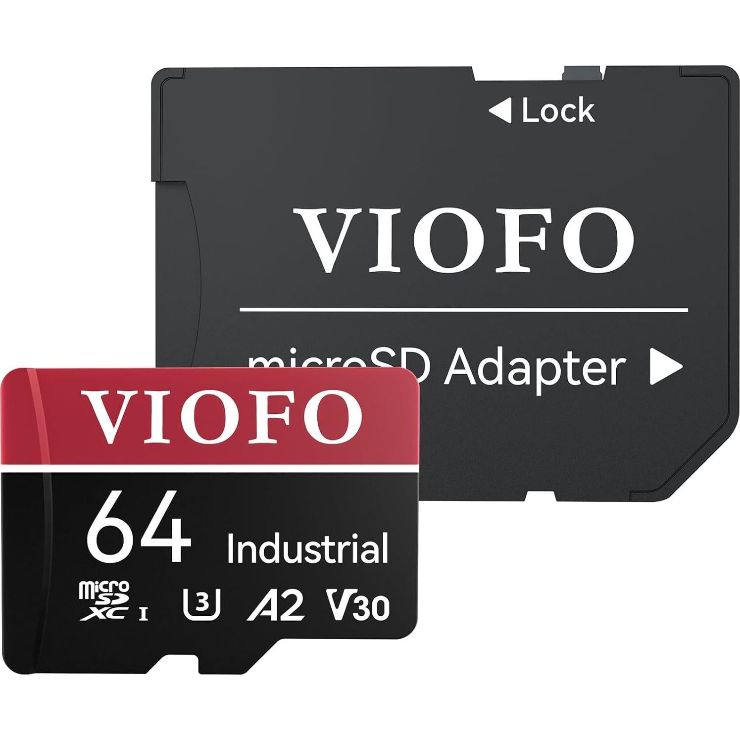 Tarjeta microSD VIOFO 64GB U3 A2 V30 Alta Velocidad