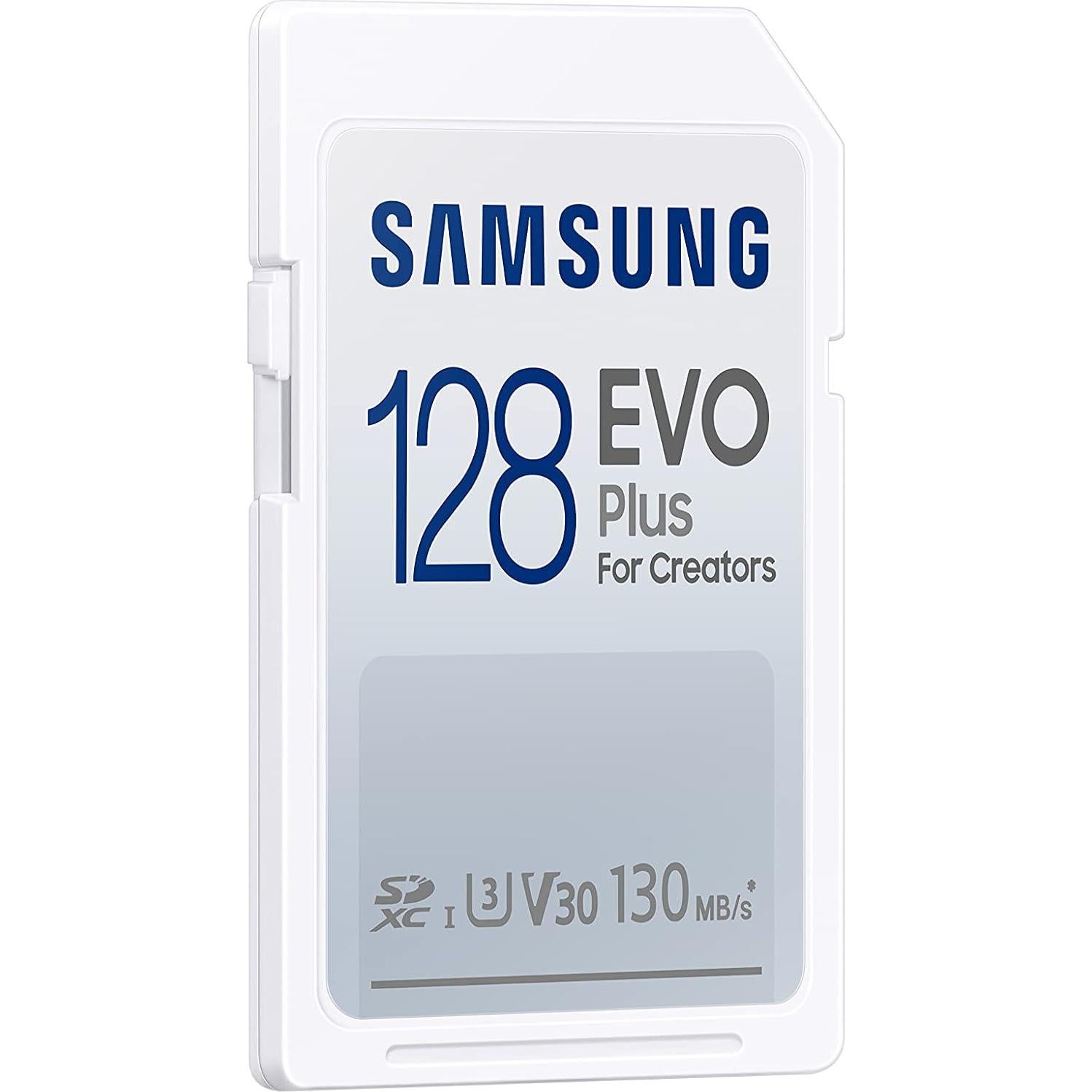 Tarjeta SDXC Samsung EVO Plus 128GB 130MB/s Full HD 4K