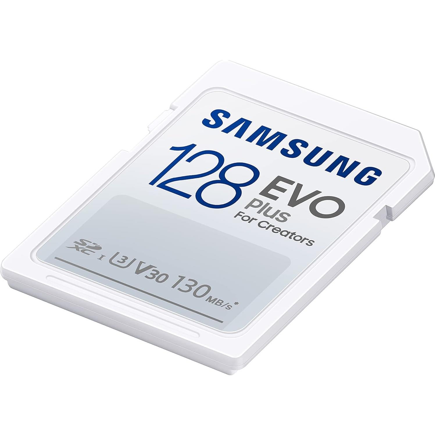 Tarjeta SDXC Samsung EVO Plus 128GB 130MB/s Full HD 4K