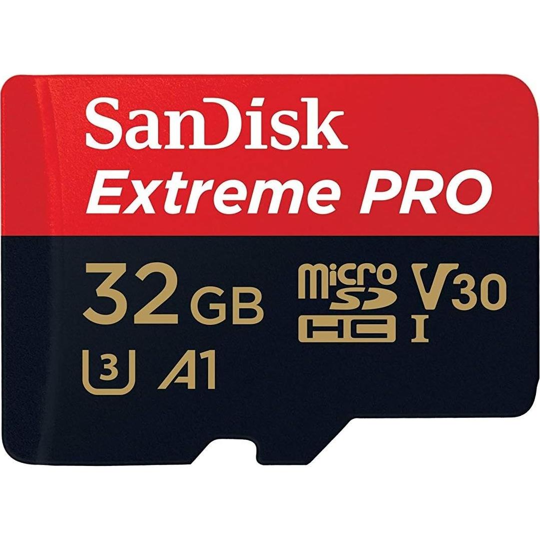 Paquete de 2 Tarjetas MicroSD SanDisk Extreme Pro 32GB UHS-1