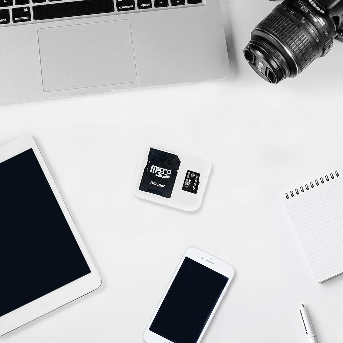 Micro Center 16GB Tarjeta MicroSDHC Clase 10 con Adaptador - 10 Paquete