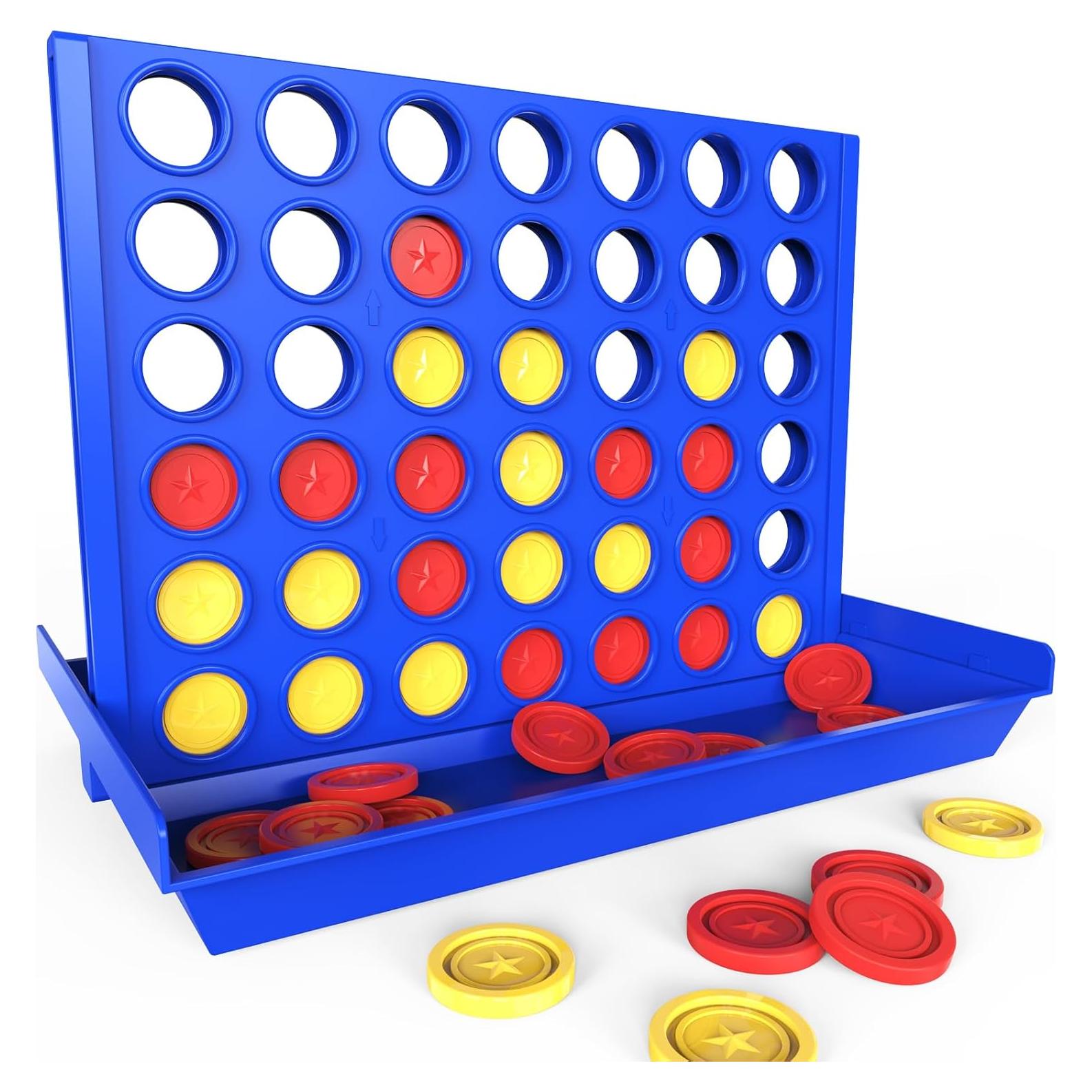 Juego de Mesa Pup Go 4 en Línea Grande para 2 Jugadores