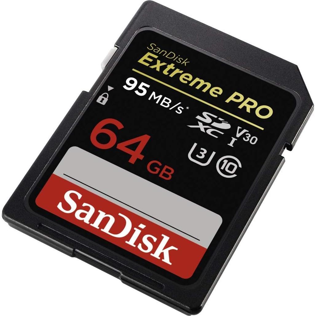 Tarjeta de Memoria SanDisk 64GB Extreme PRO SDXC UHS-I