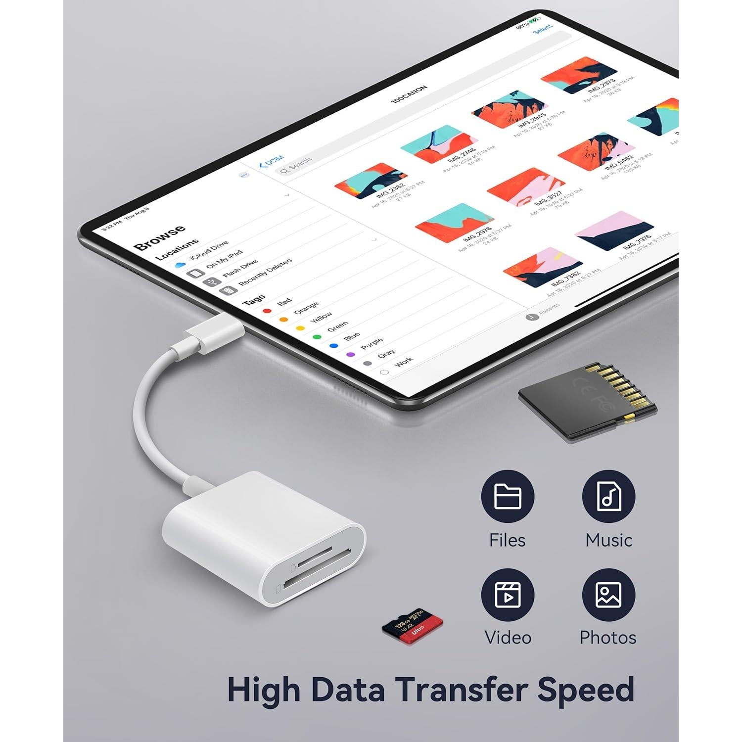 Lector de Tarjetas SD USB-C WNXSLOAD Doble Ranura 14x3.7cm