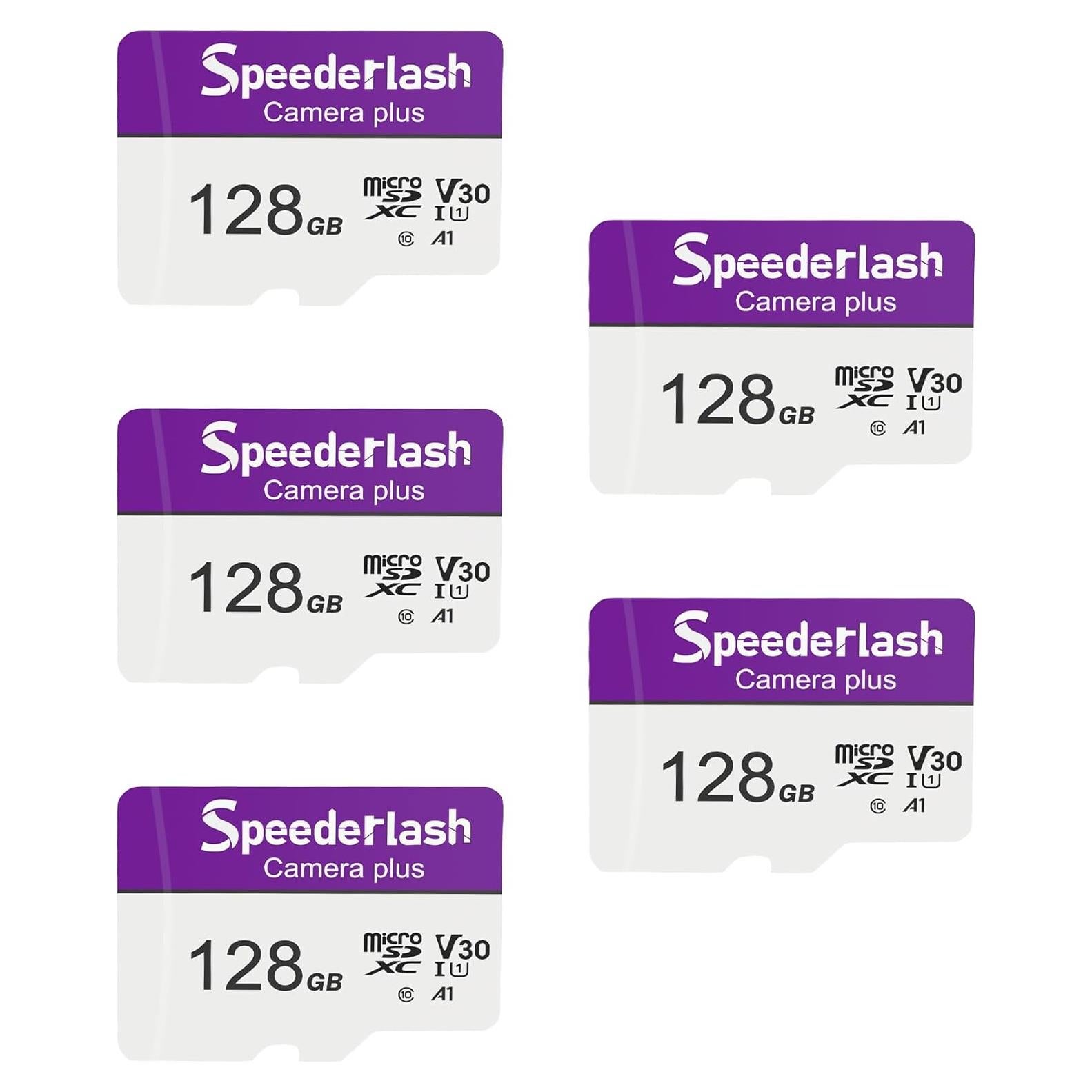 Tarjeta Micro SDXC 128GB Speederlash con Adaptador - 90MB/s