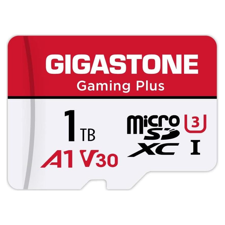 Tarjeta de Memoria Gigastone 1TB Gaming Plus MicroSDXC A1 U3