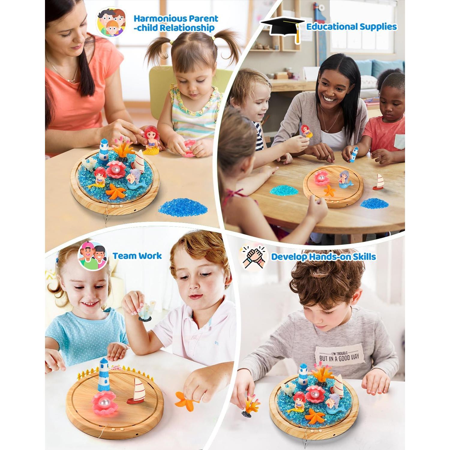 Luz Nocturna Sirena Laclun DIY con Música y Manualidades