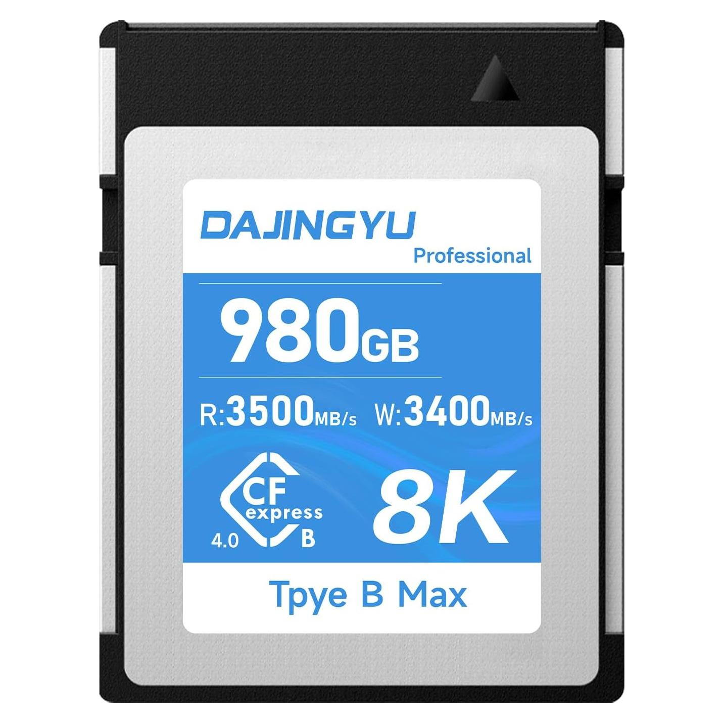Tarjeta de Memoria CFexpress 4.0 Tipo B 980GB DAJINGYU 3500MB/s