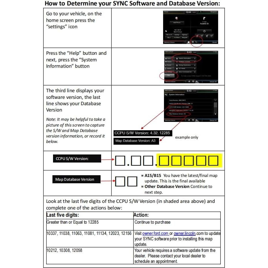 Tarjeta SD de Navegación A15 Rakiyada para Ford Lincoln 2025