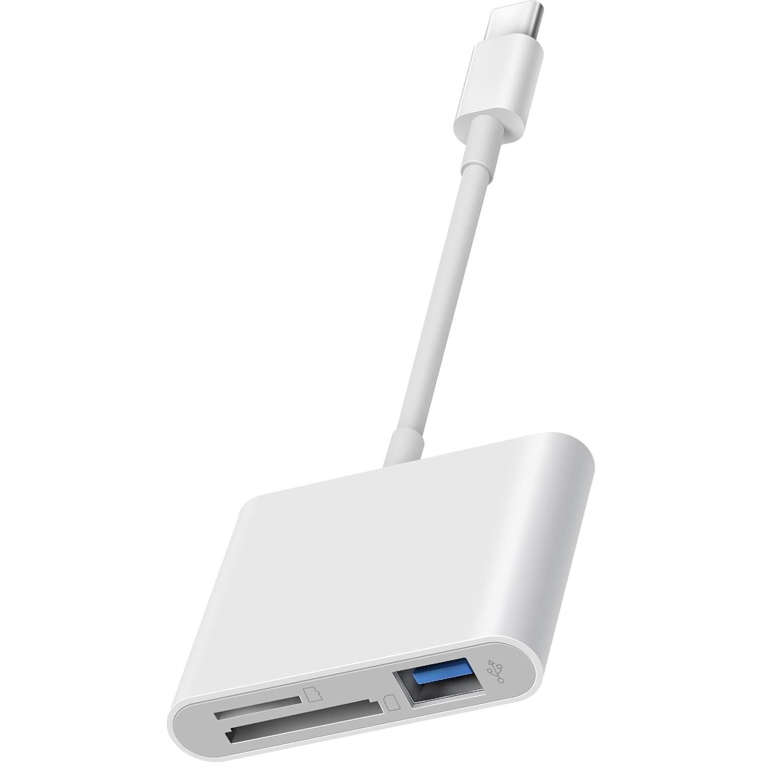 Lector de Tarjeta SD USB-C MujuDoler 3 en 1 para iPhone 15/16