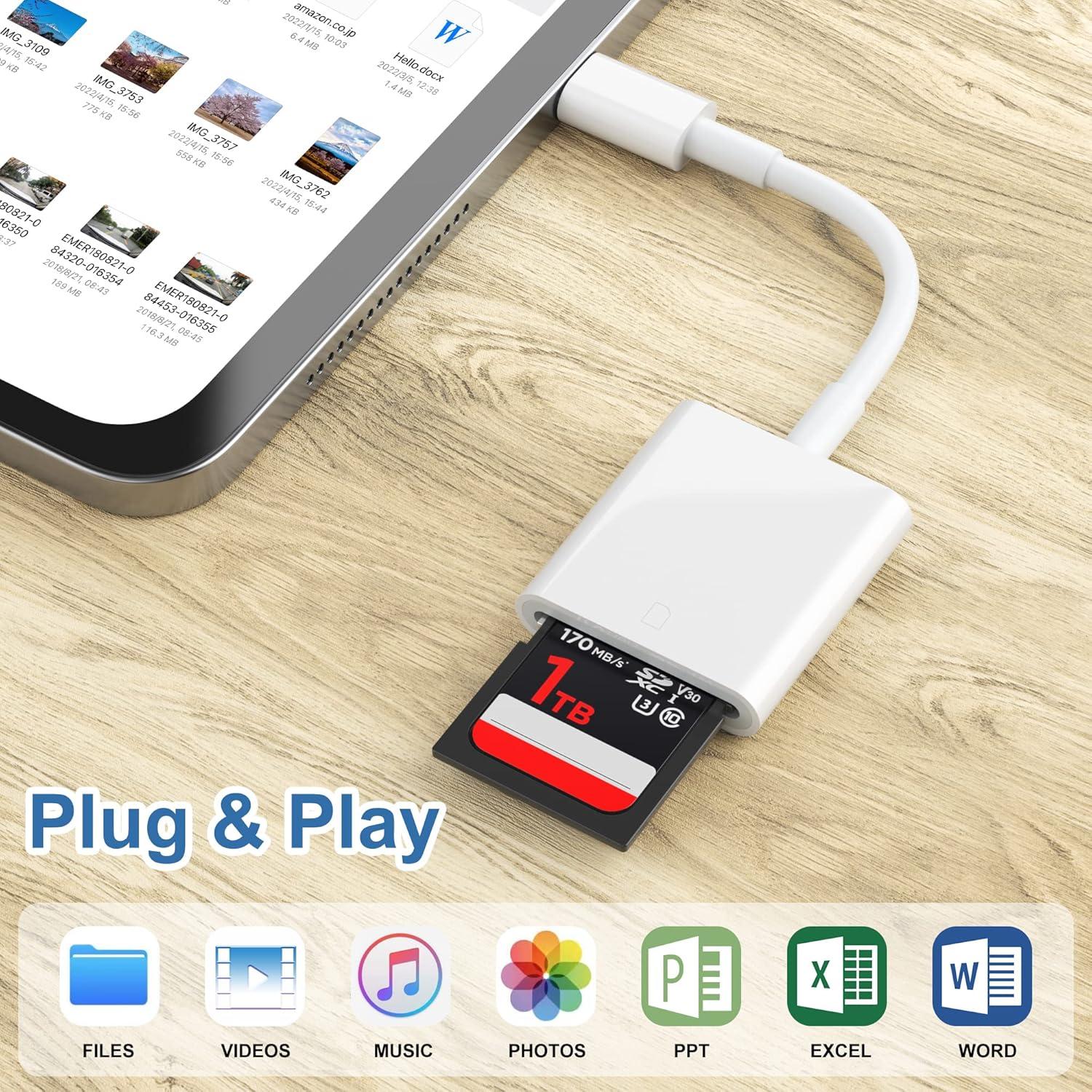 Lector de Tarjeta SD USB C TIANSONG Adaptador Alta Velocidad