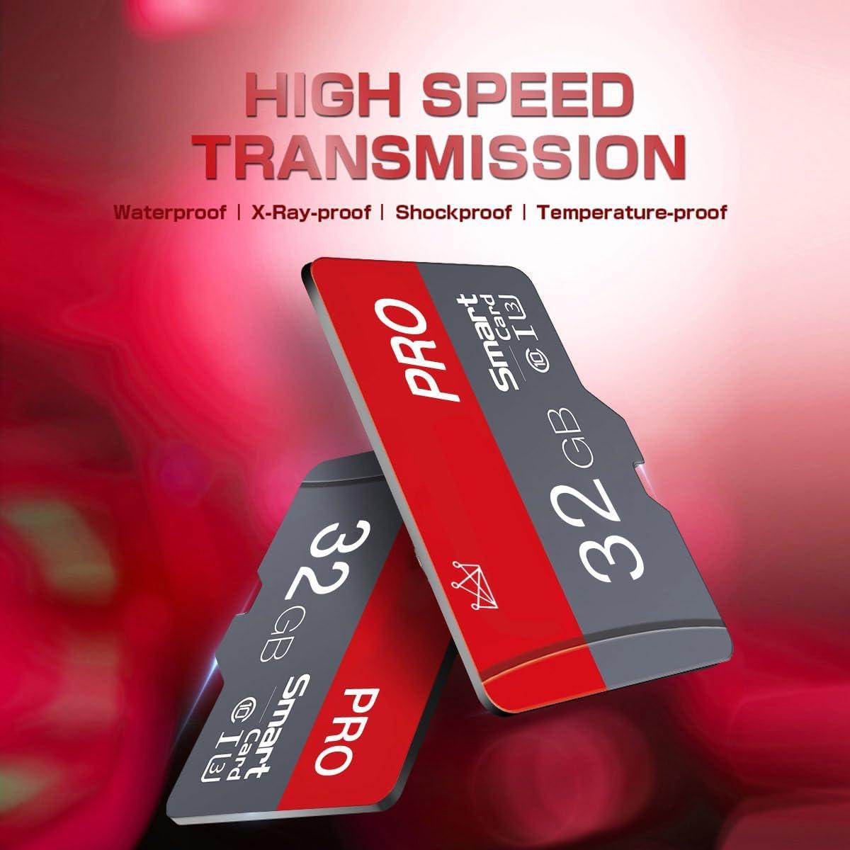 Tarjeta Micro SD 32GB ZHSWEN Clase 10 Alta Velocidad 2-Pack