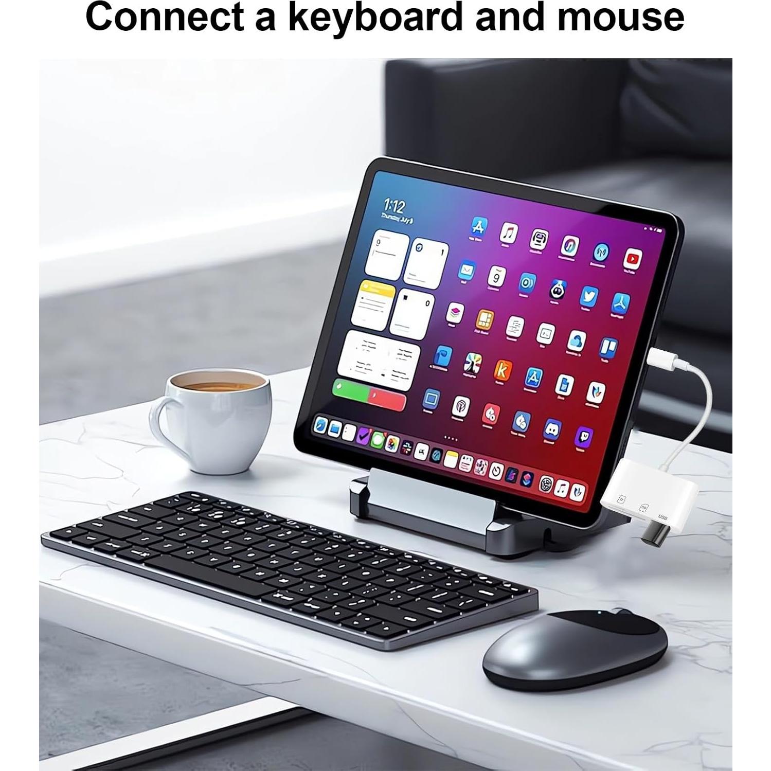 Lector de Tarjetas SD USB C Denlane para iPhone 15/16 y Android