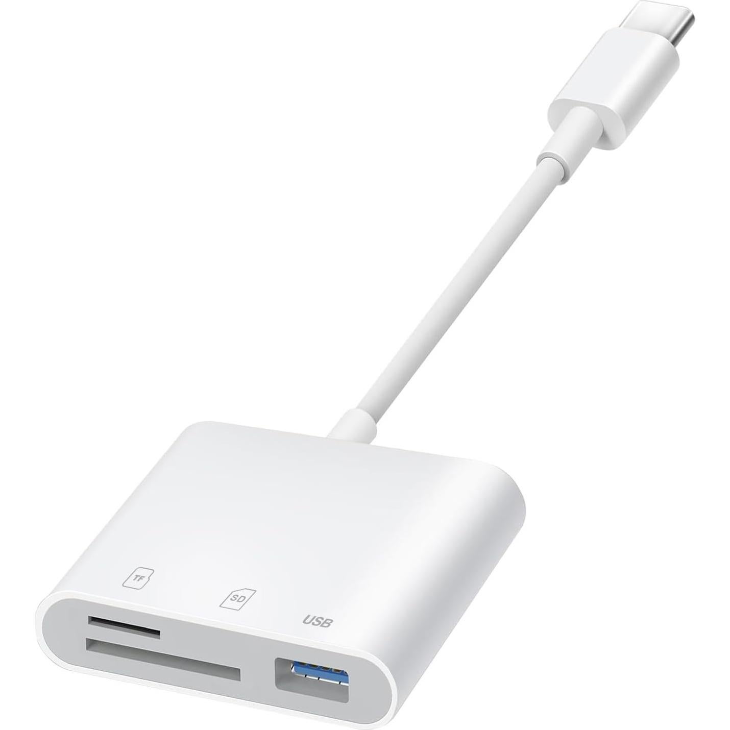 Lector de Tarjetas SD USB C Denlane para iPhone 15/16 y Android