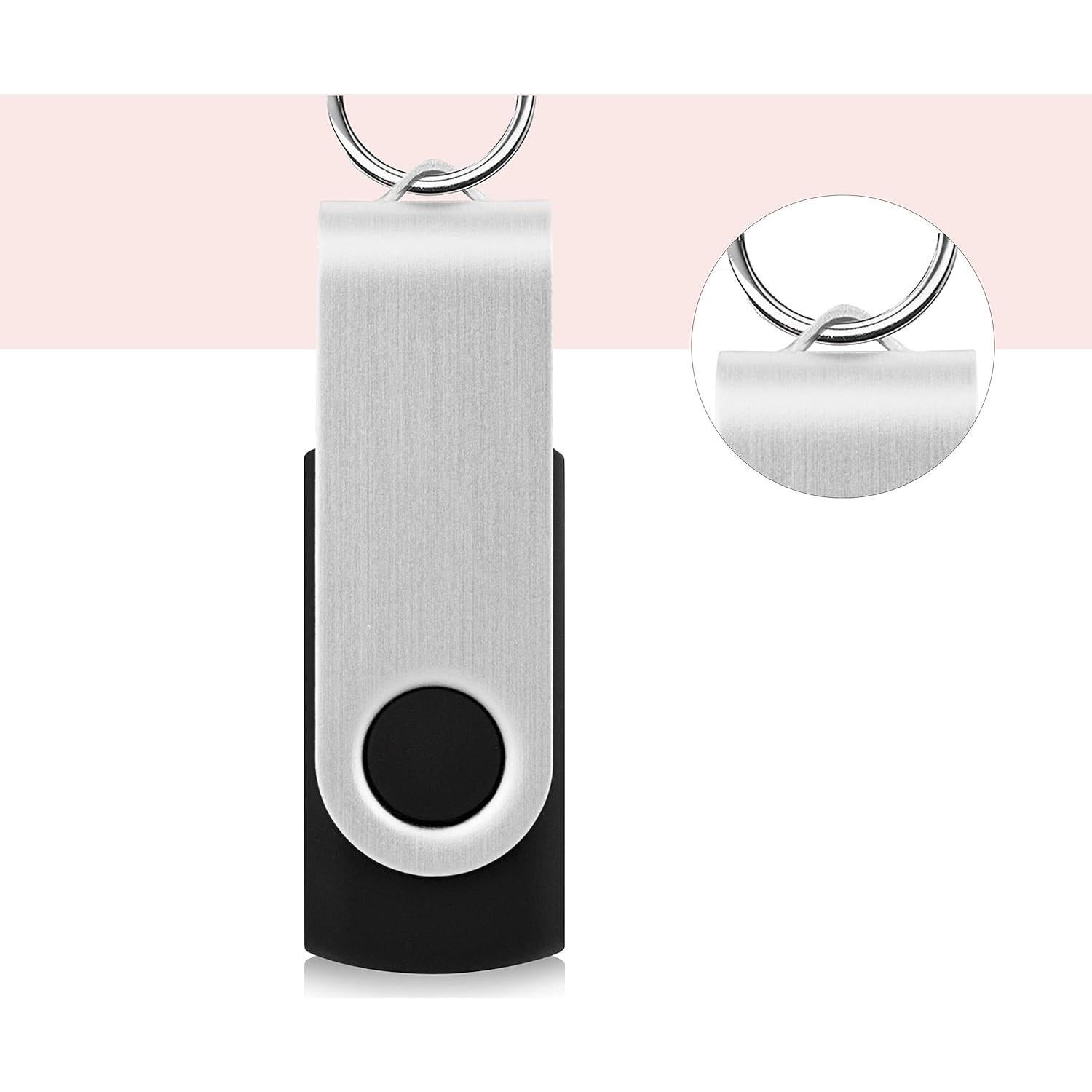 Paquete de 10 USB 2.0 KOOTION 16GB Negro - Memoria Flash