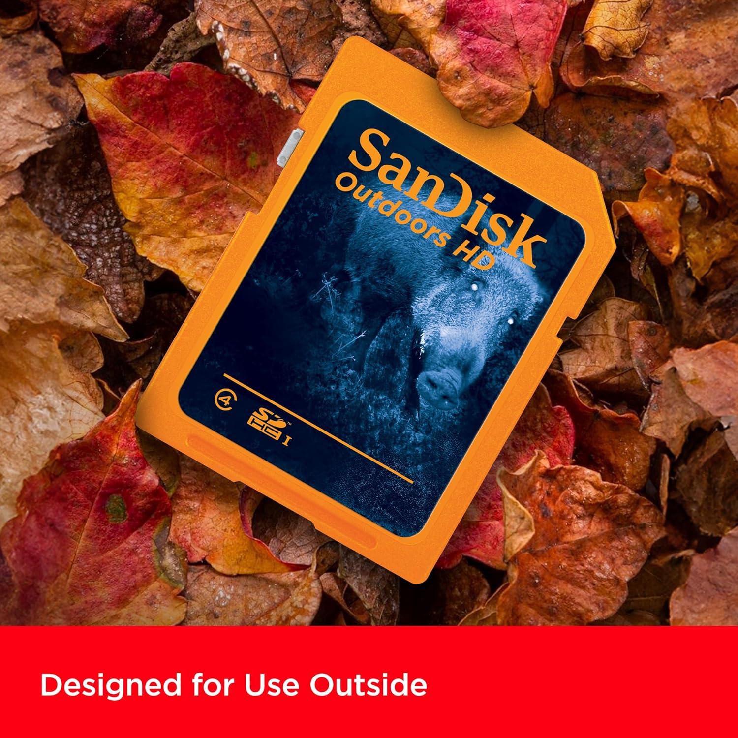 Tarjeta SDHC SanDisk 32GB 4-Pack para Cámara de Sendero