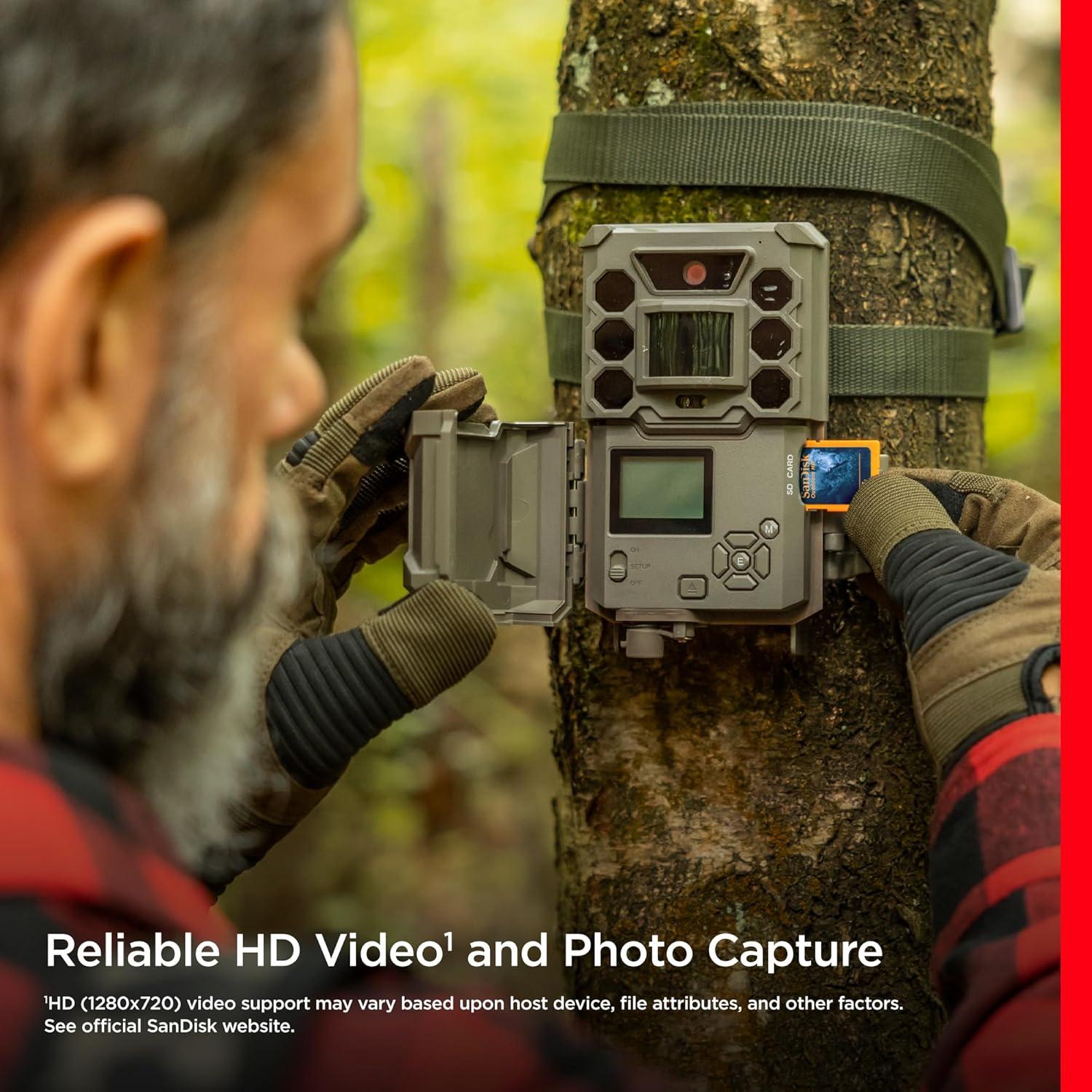 Tarjeta SDHC SanDisk 32GB 4-Pack para Cámara de Sendero