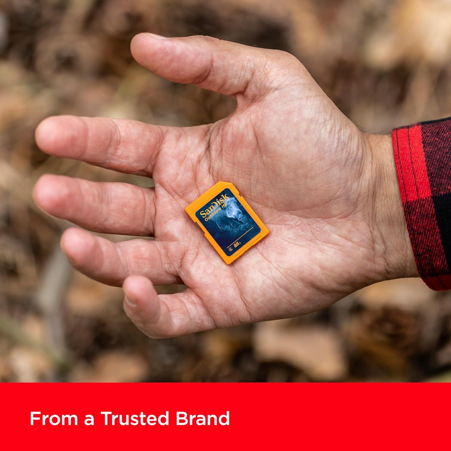 Tarjeta SDHC SanDisk 32GB 4-Pack para Cámara de Sendero