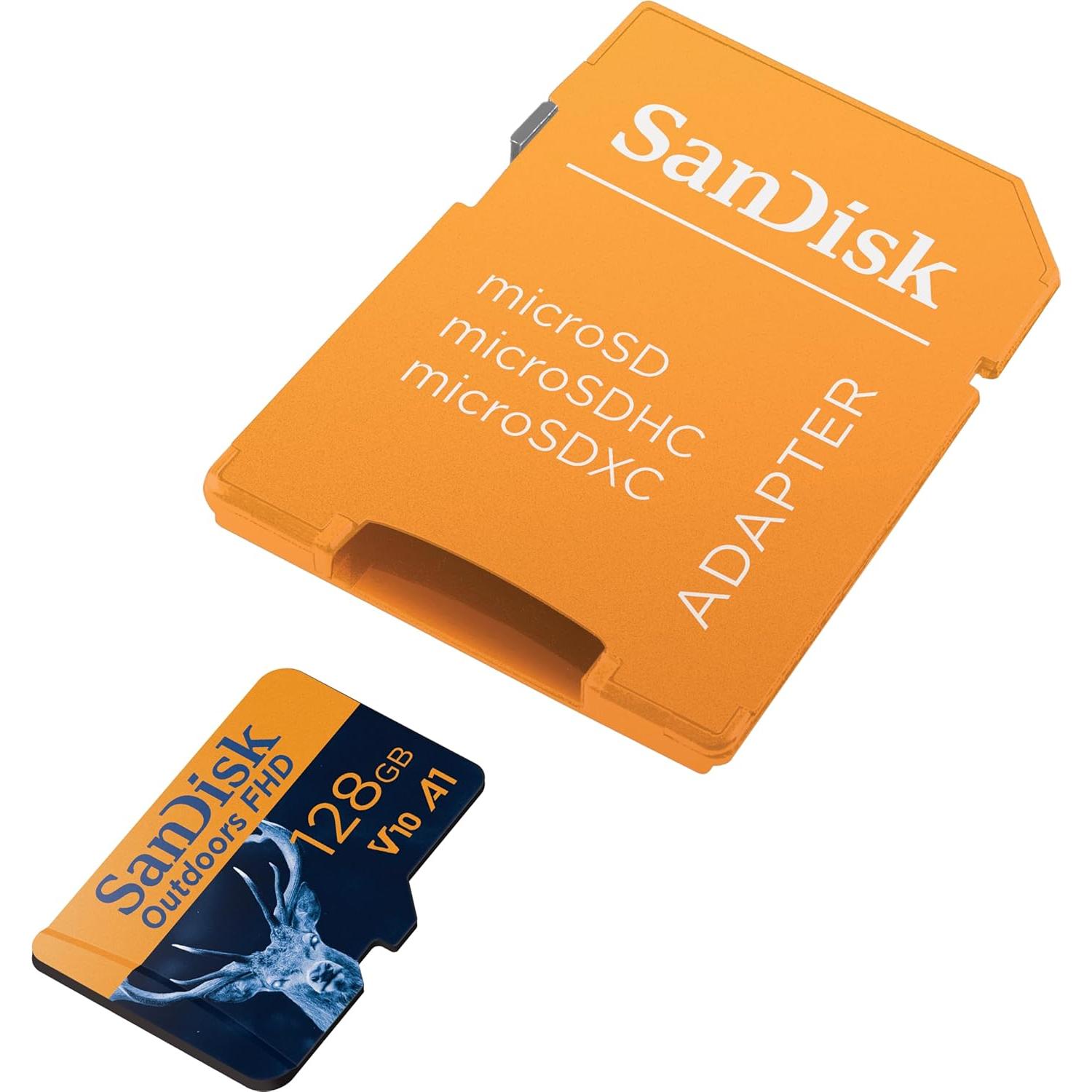 Tarjeta microSD SanDisk 128GB 2-Pack UHS-I Full HD