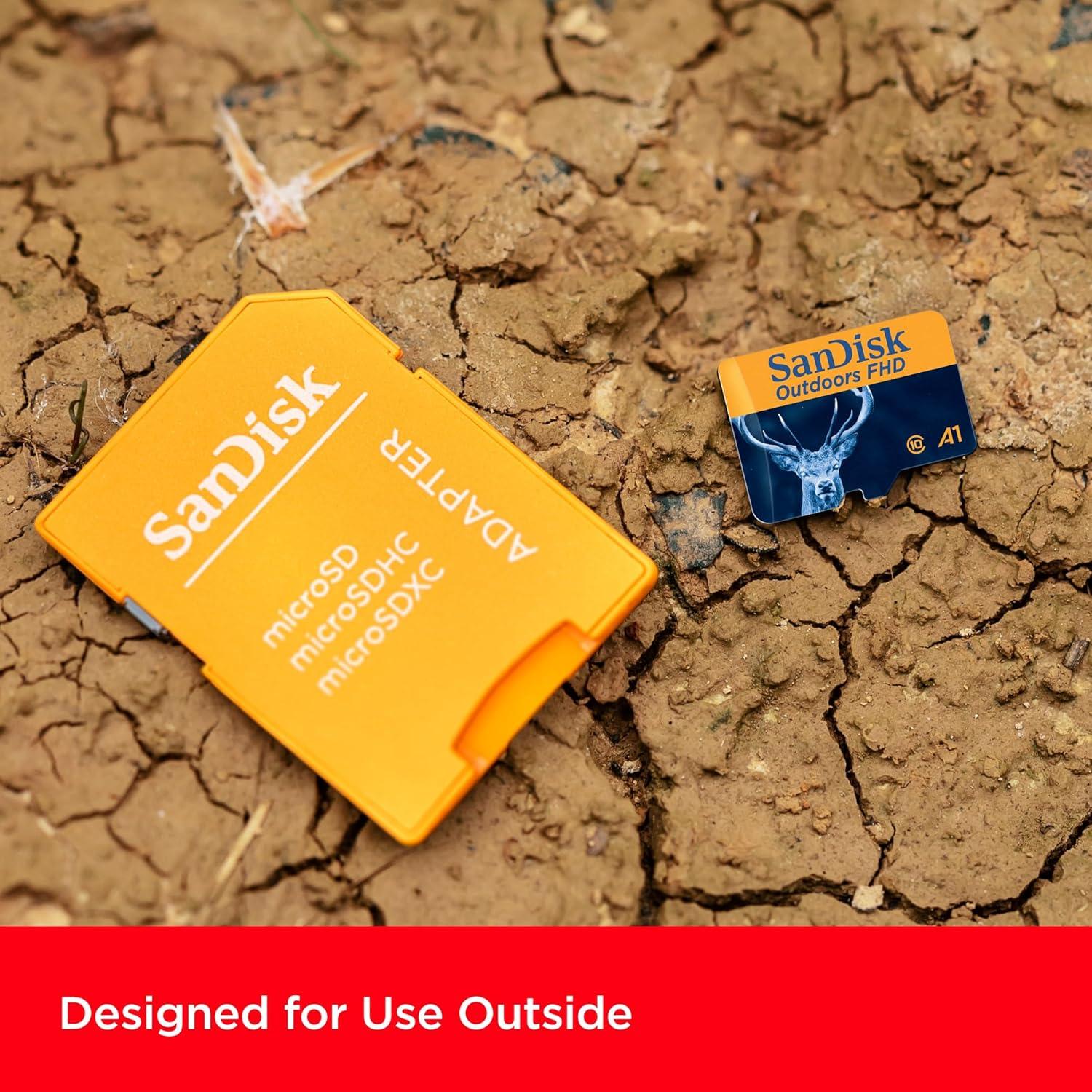 Tarjeta microSD SanDisk 128GB 2-Pack UHS-I Full HD