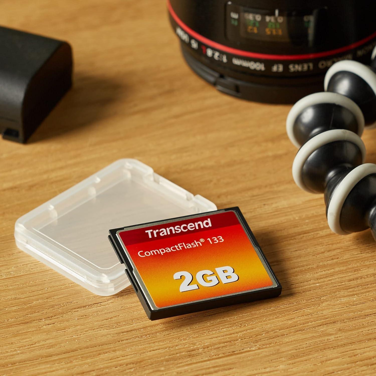 Tarjeta de Memoria CompactFlash Transcend 2GB MLC 50MB/s