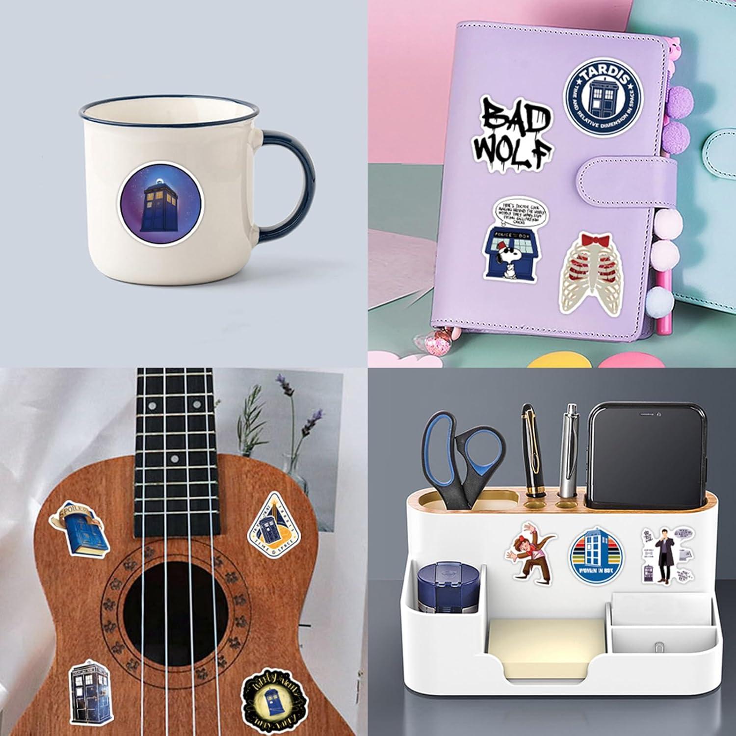 Pegatinas Doctor Who 110pcs Vinilo Impermeable LTZSTONE