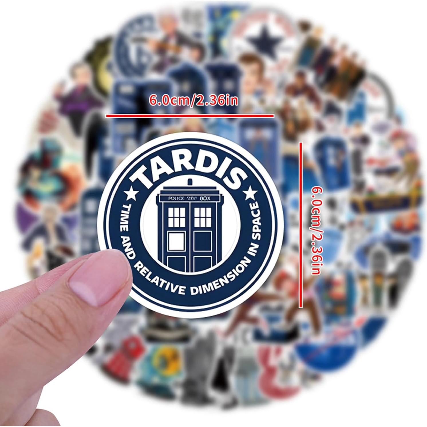 Pegatinas Doctor Who 110pcs Vinilo Impermeable LTZSTONE