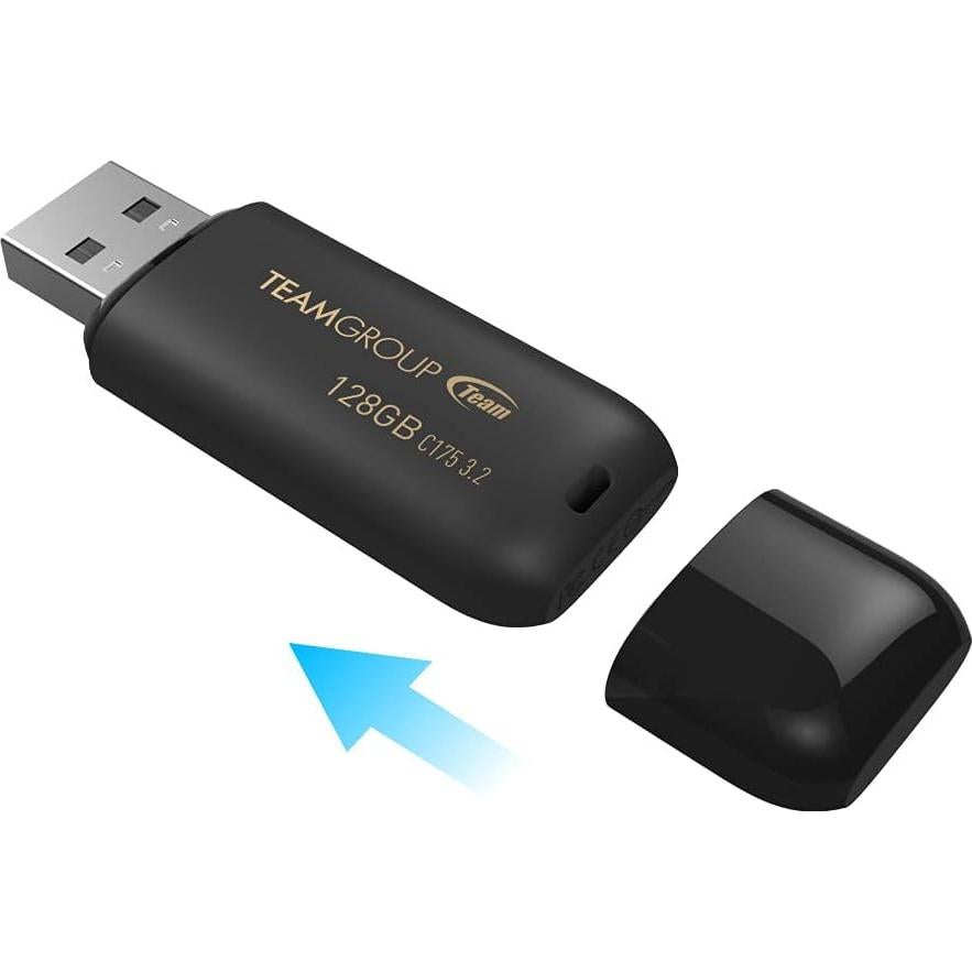 TEAMGROUP C175 128GB USB 3.2 Gen 1 2-Pack Almacenamiento