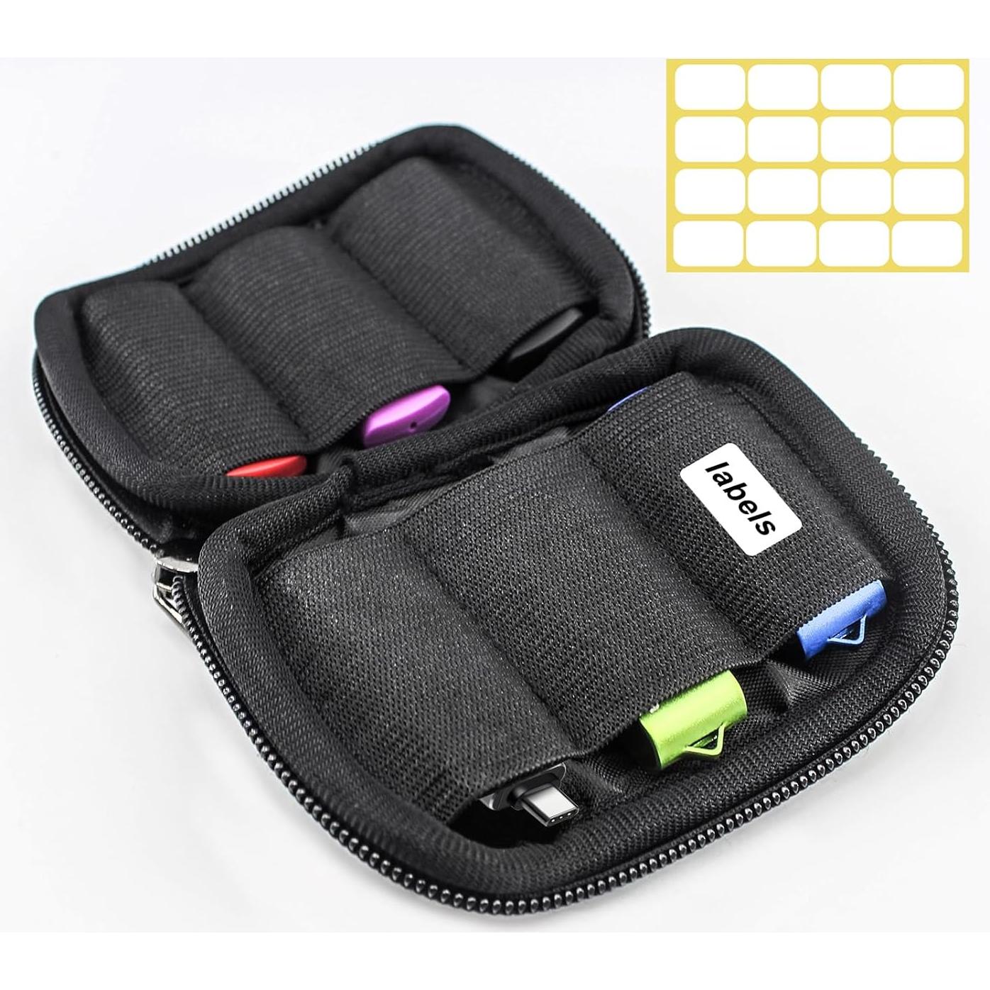 Paquete de 5 USB 2.0 64GB + 2 Adaptadores USB C WesData