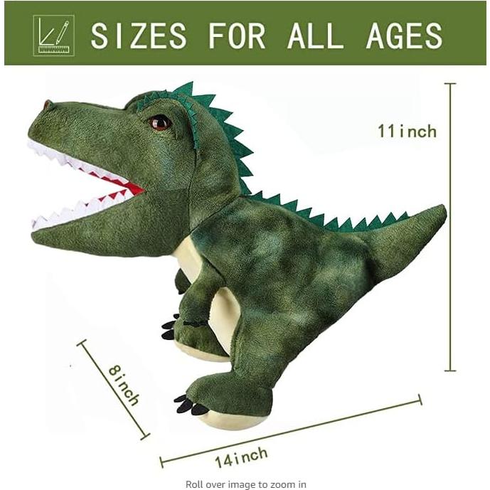 Títeres de Mano Dinosaurio JUSTQUNSEEN Juguete para Niños