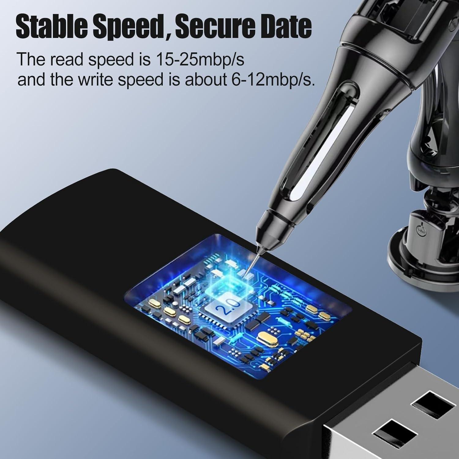 EASTBULL 4GB Memoria USB 2.0 Paquete de 20 Unidades Negro