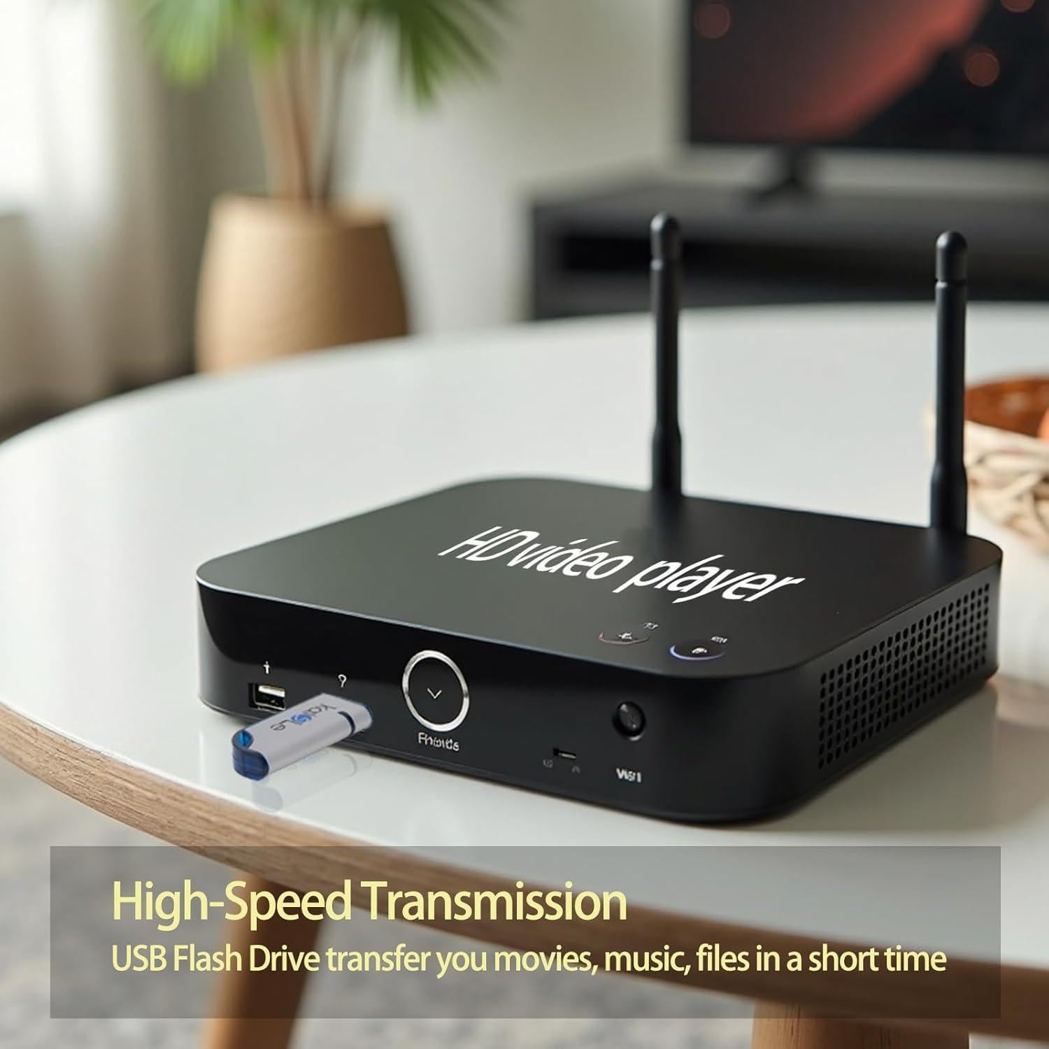 Unidad Flash USB 64GB KAISLE Portátil exFAT Azul