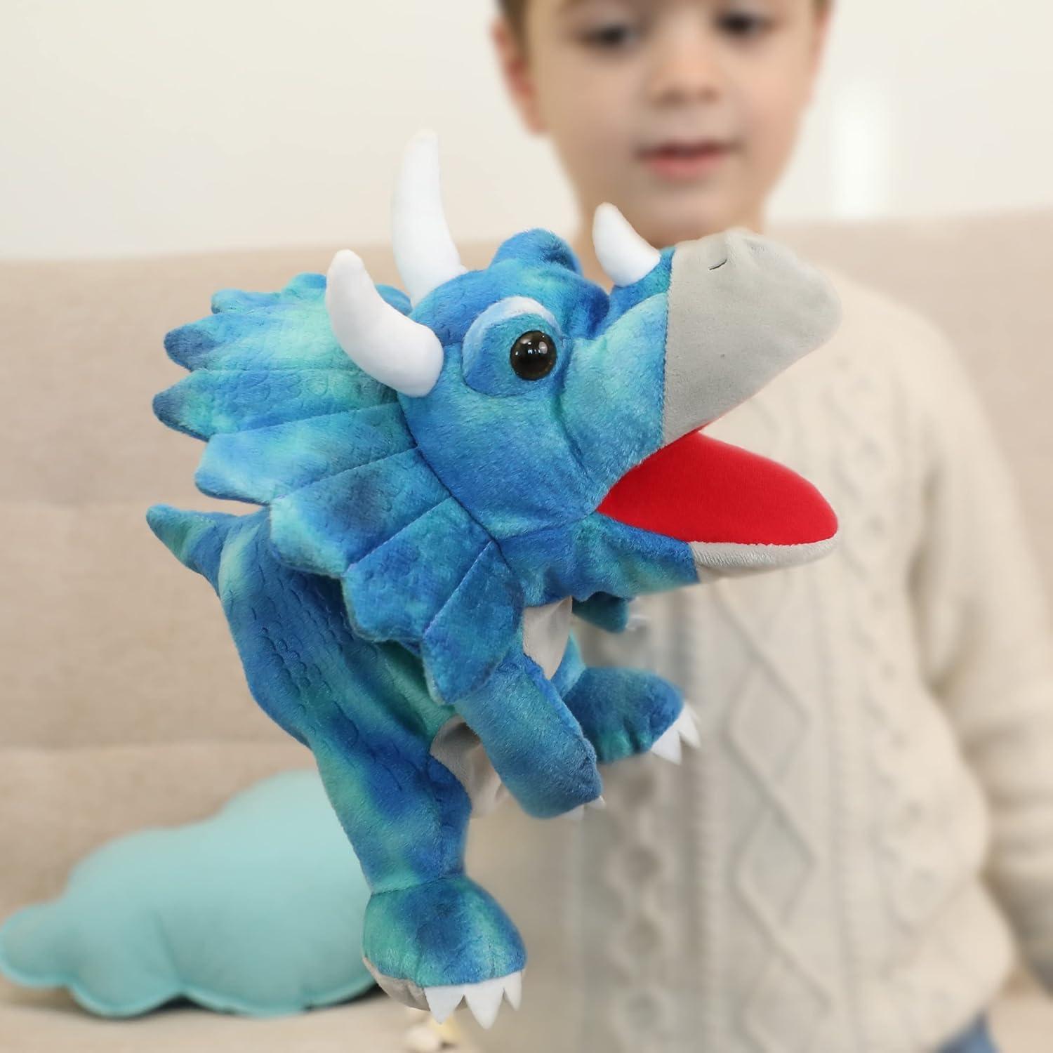Títeres de Mano Dinosaurio JUSTQUNSEEN para Niños 3+