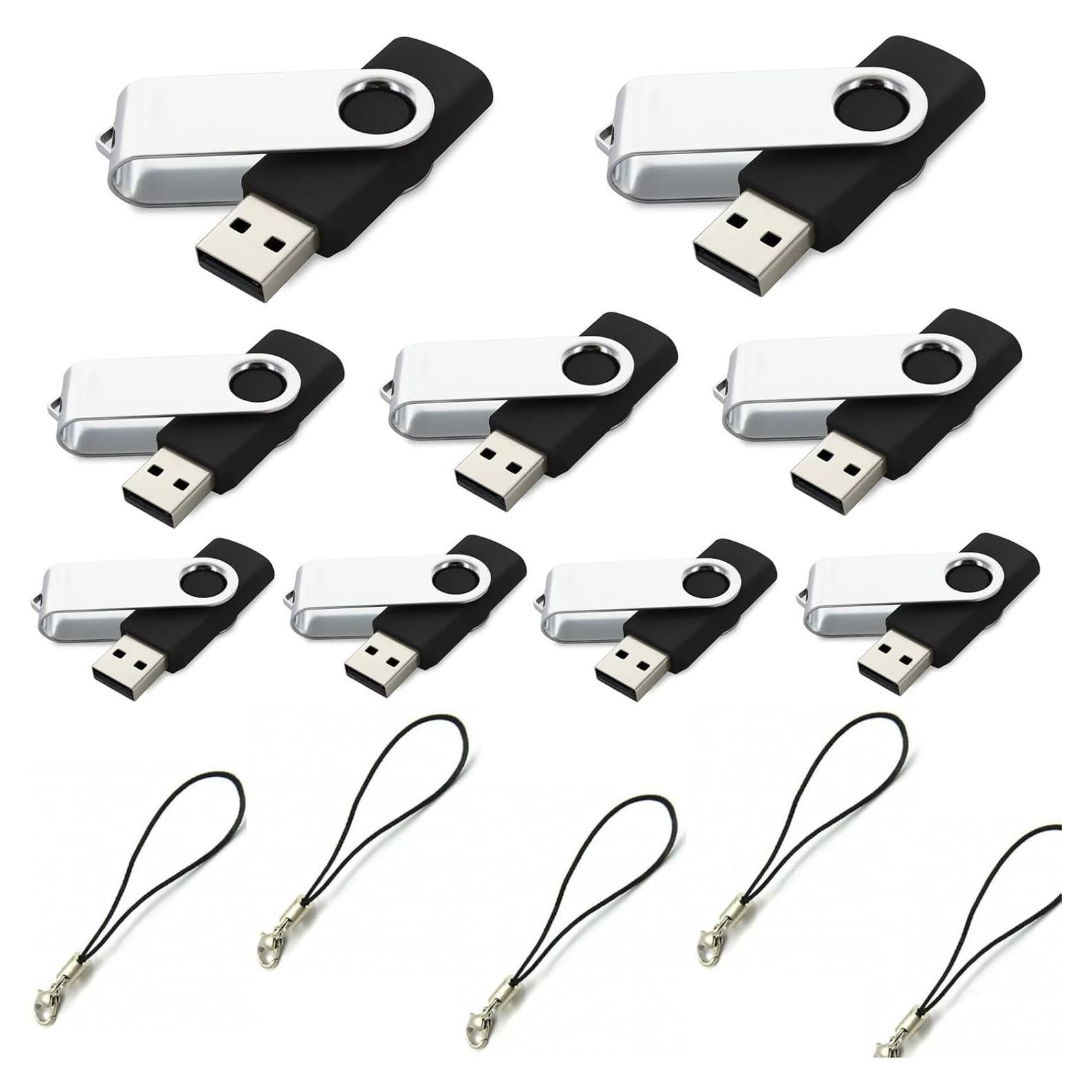 Unidad Flash USB 8GB Mokaabb U804 50 Paquete Negro