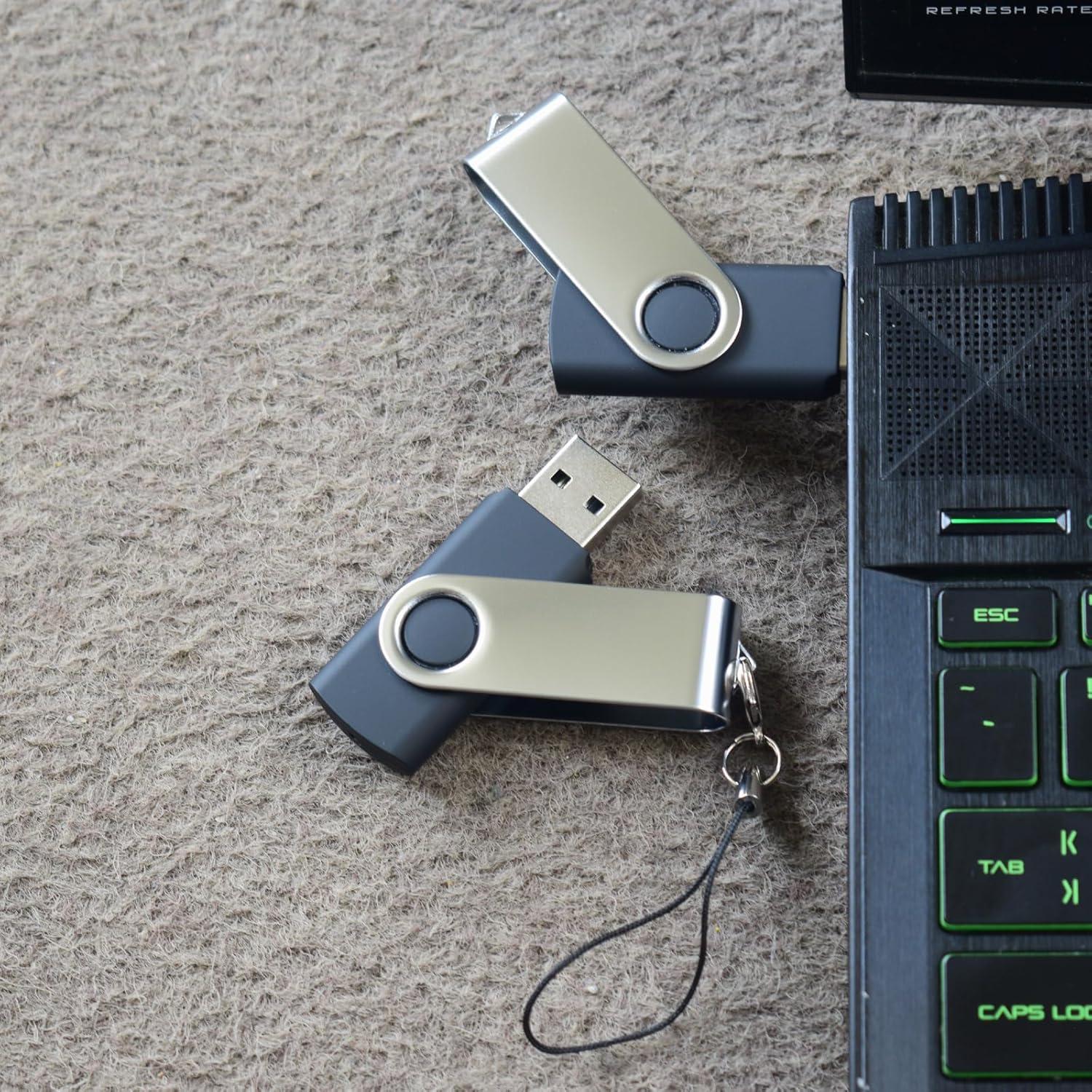 Unidad Flash USB 8GB Mokaabb U804 50 Paquete Negro