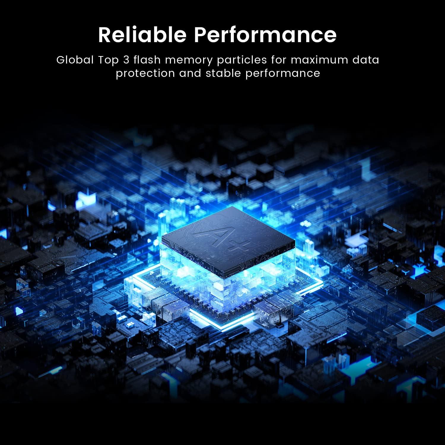 Vansuny 64GB USB Doble Tipo-C y USB A 5 Pack Azul