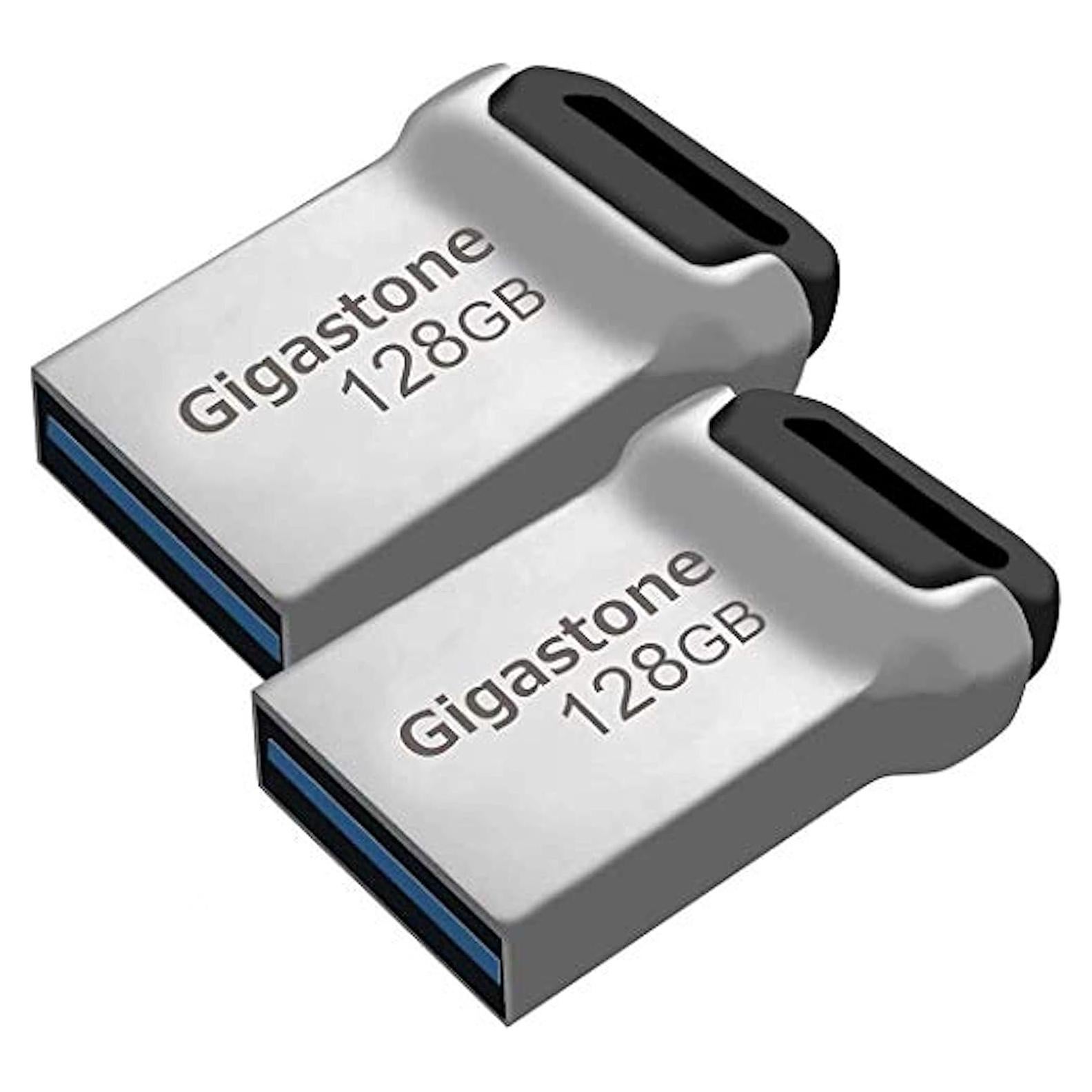 GIGASTONE Z90 128GB 2-Pack USB 3.2 Pen Drive Compacto