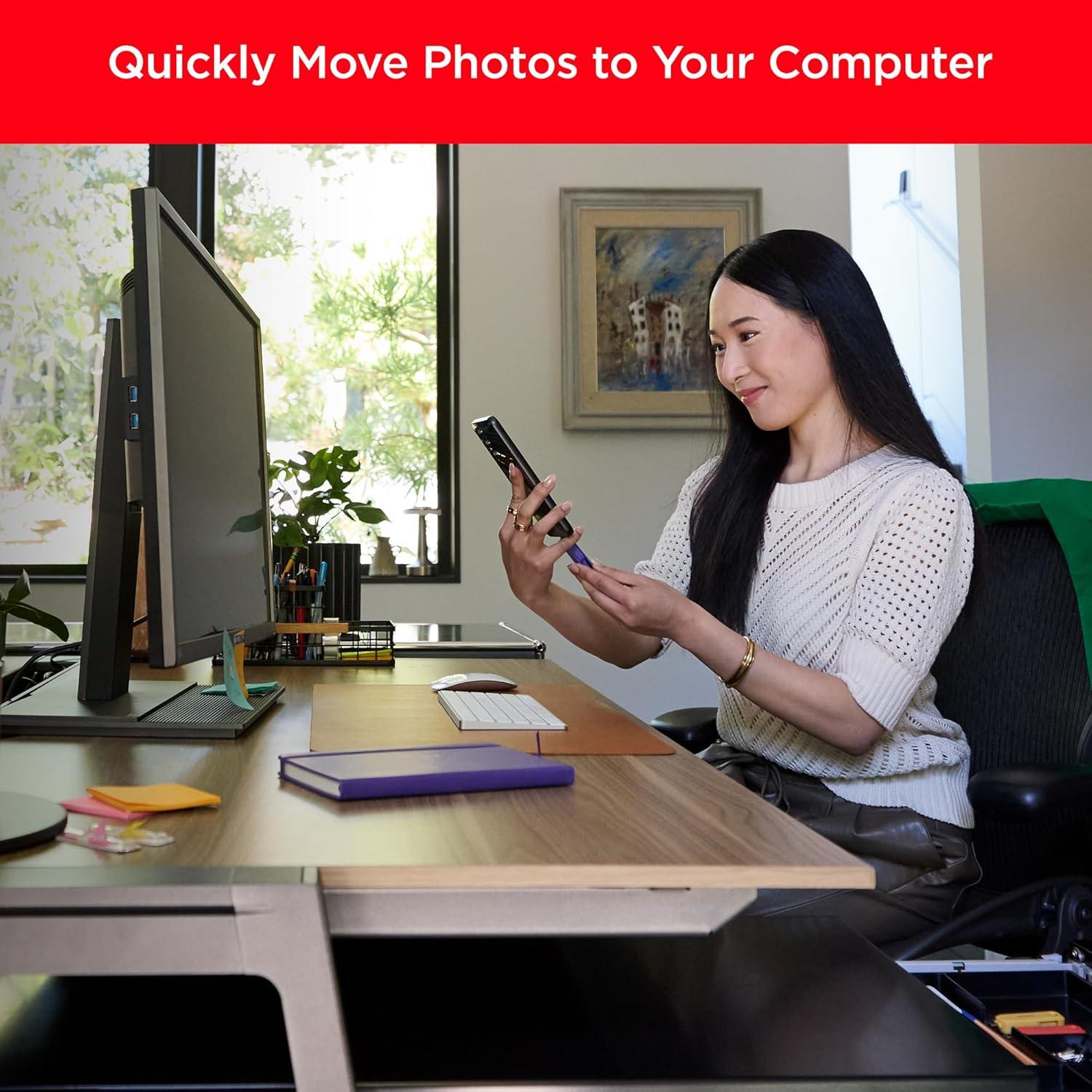 SanDisk 512GB Unidad de Teléfono USB Tipo-C y Tipo-A