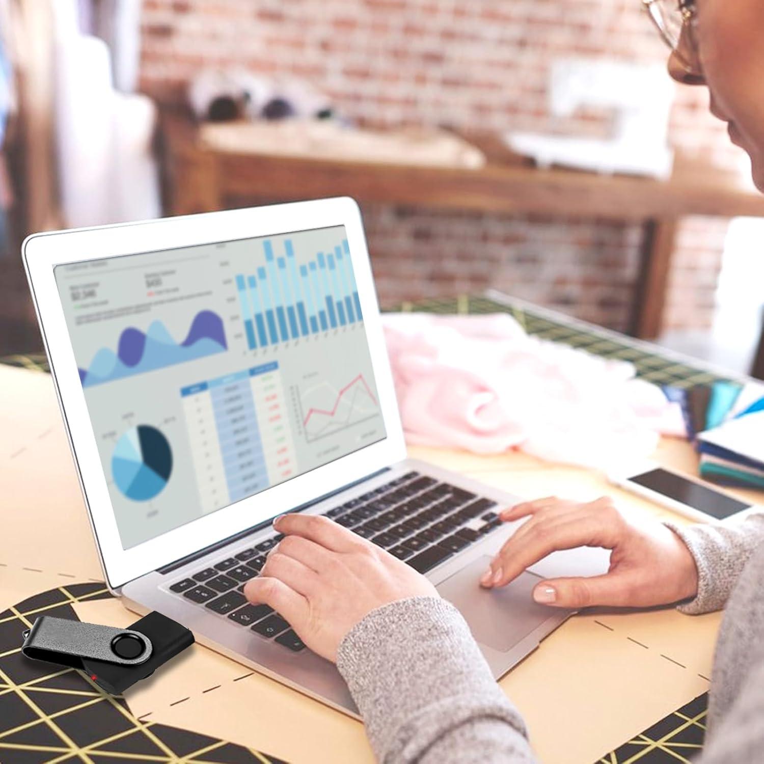 Paquete de 20 Unidades Flash USB 4GB FEWINA USB 2.0 Varios Colores