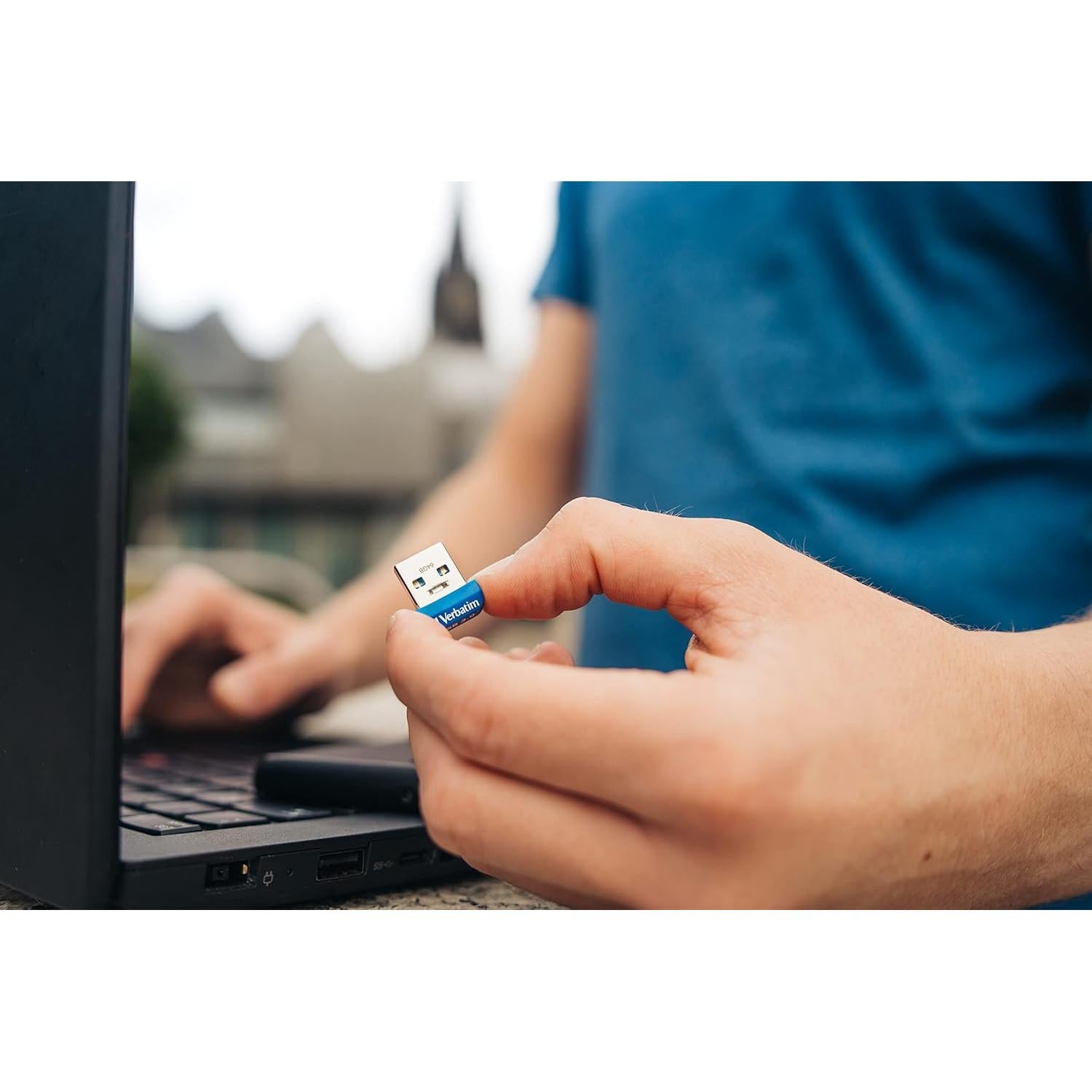 Verbatim 16GB Store 'n' Stay Nano USB 3.2 Azul