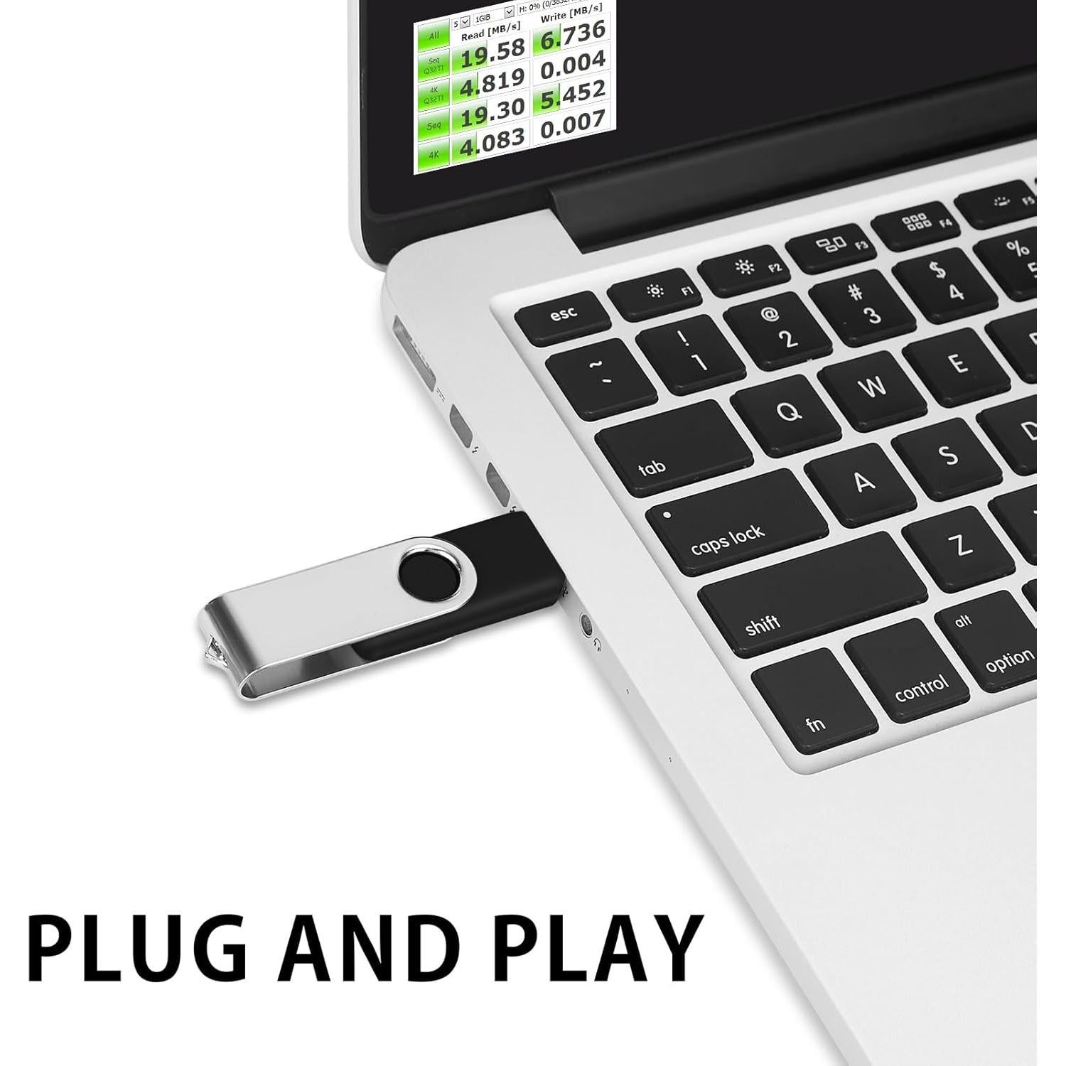 Paquete de 100 Unidades de Flash 128MB EASTBULL USB 2.0