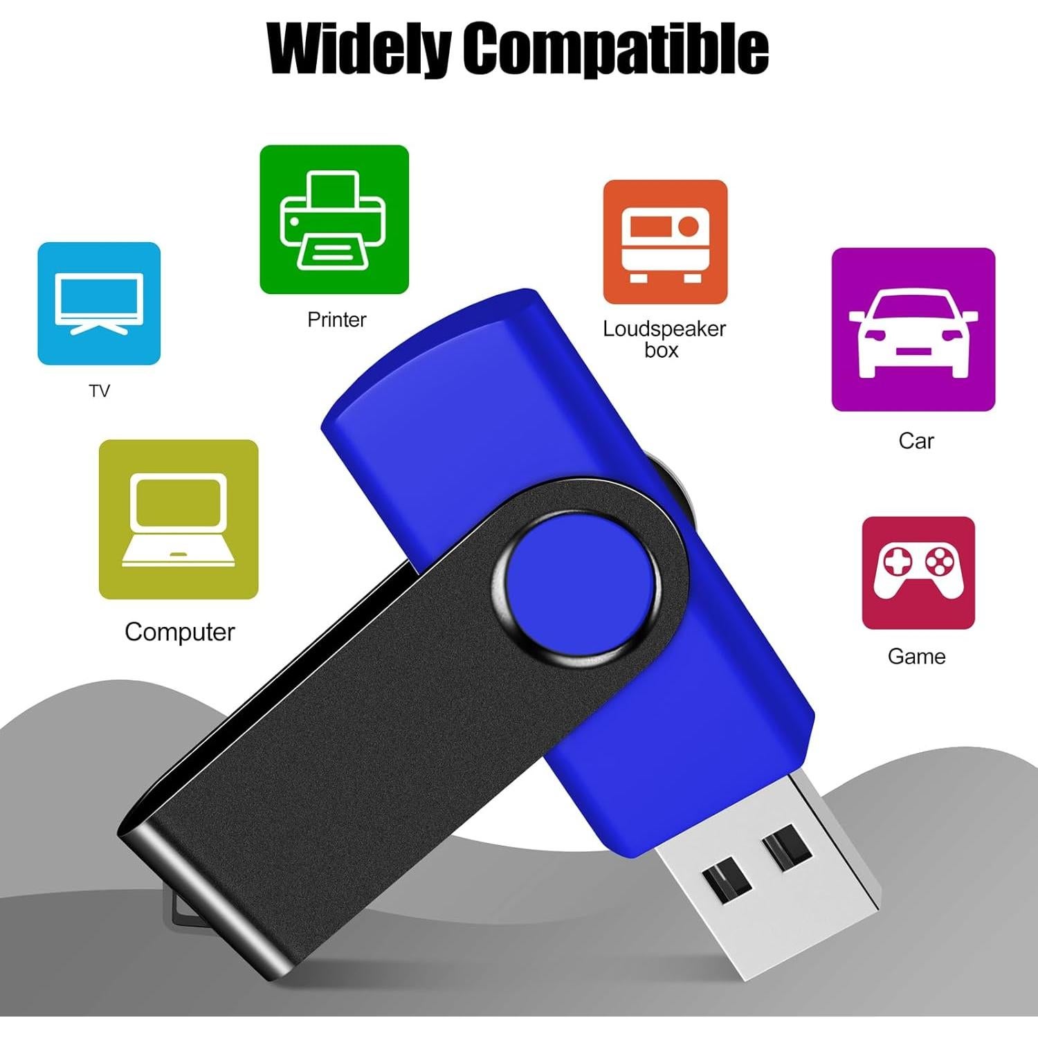 Paquete de 20 Unidades Flash USB 16GB EASTBULL USB 2.0