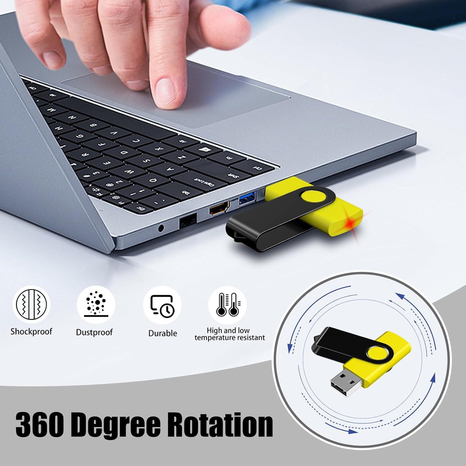 Paquete de 20 Unidades Flash USB 16GB EASTBULL USB 2.0